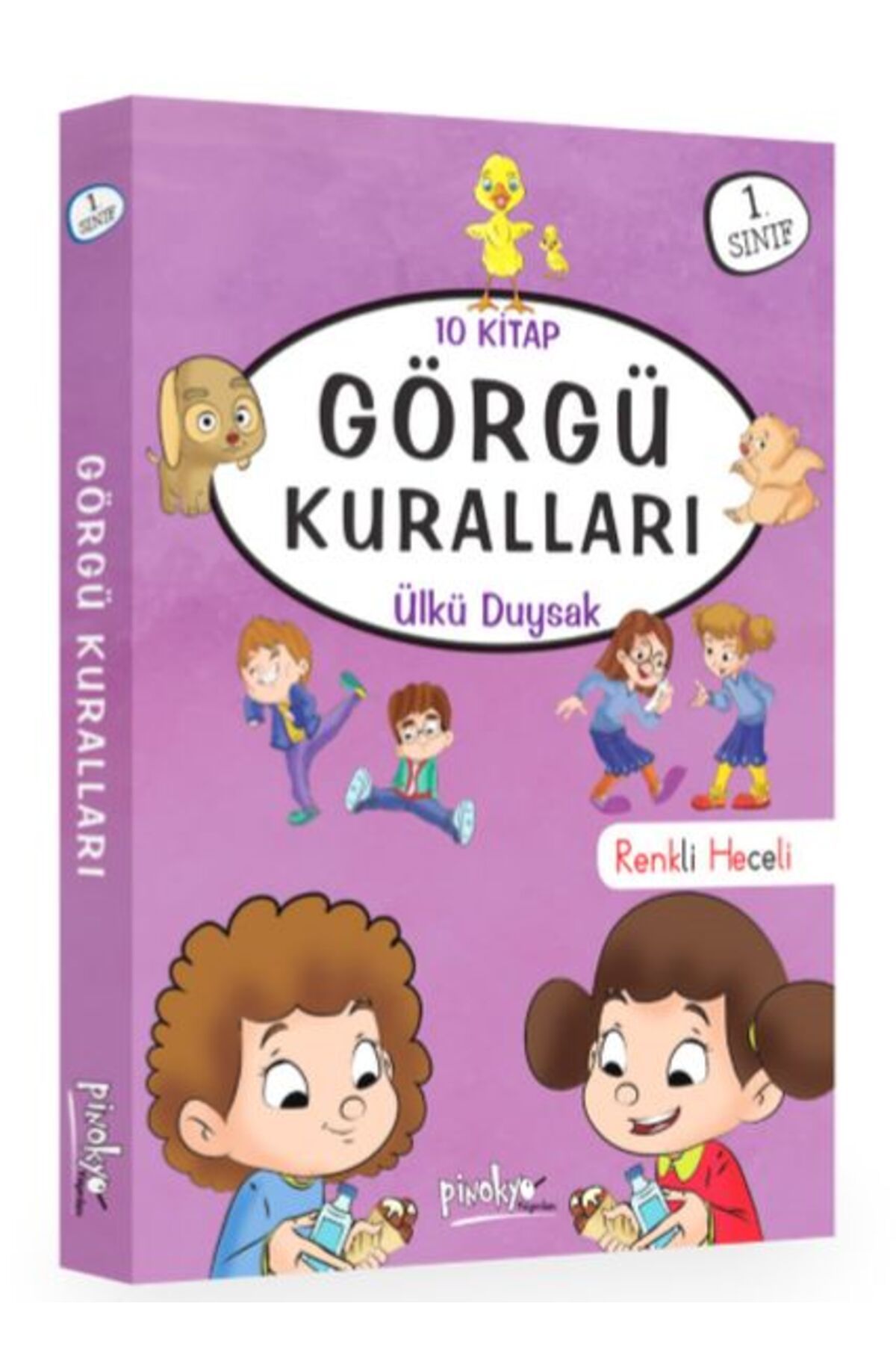Destek Yayınları 1 Sınıf Görgü Kuralları Serisi 10 Kitaplık Set