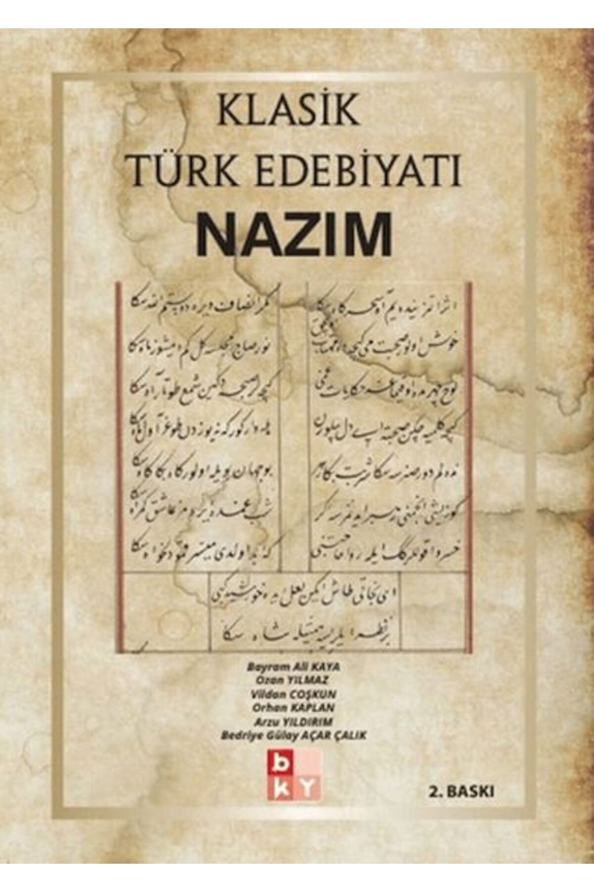 Destek Yayınları Klasik Türk Edebiyatı Nazım