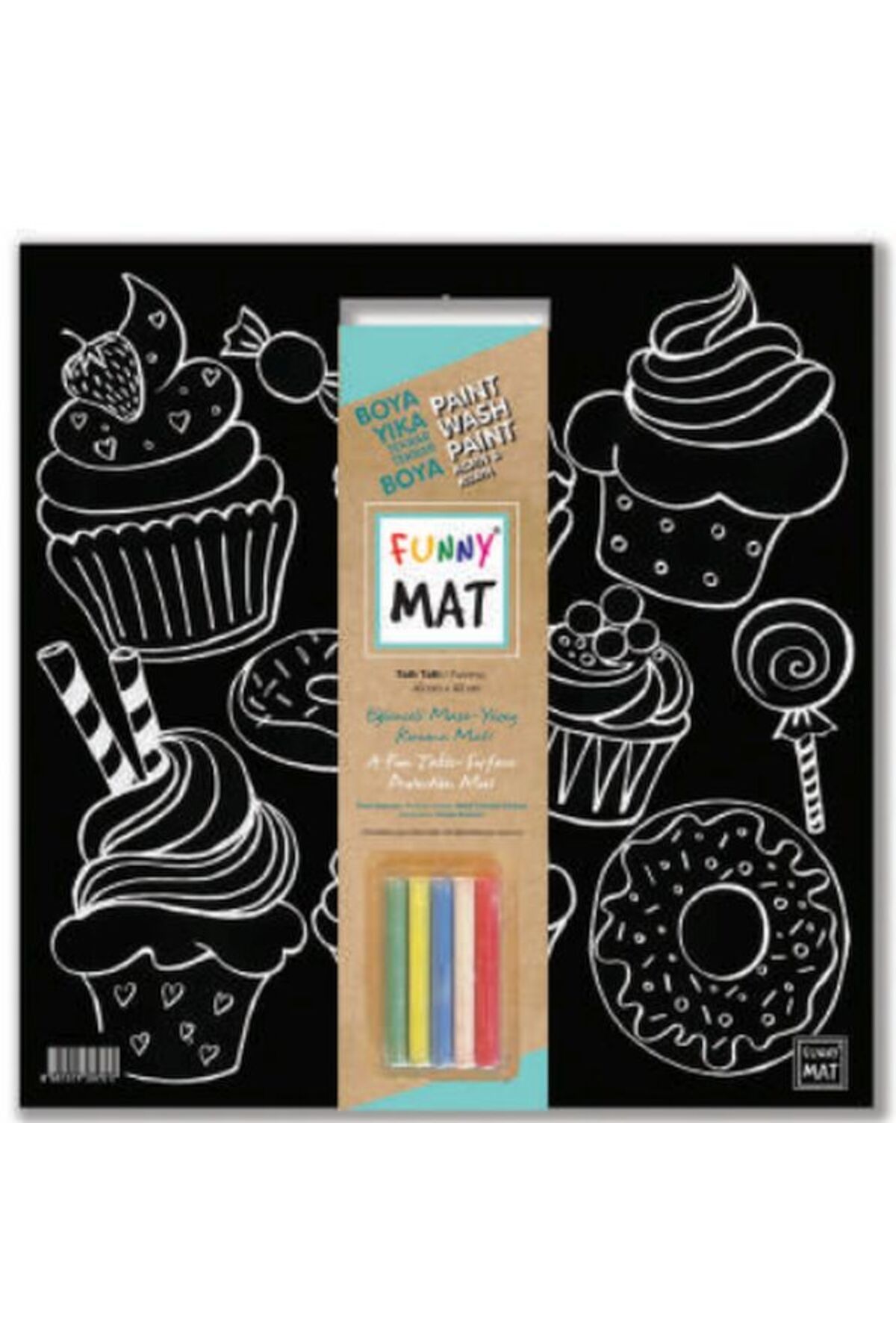 Destek Yayınları Funny Mat Tatlı Tatlı 40x40cm