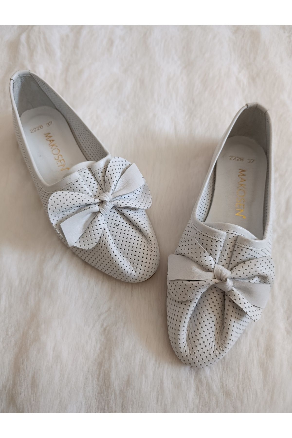 Ay Shoes Kadın Deri 34-42 Numara Babet