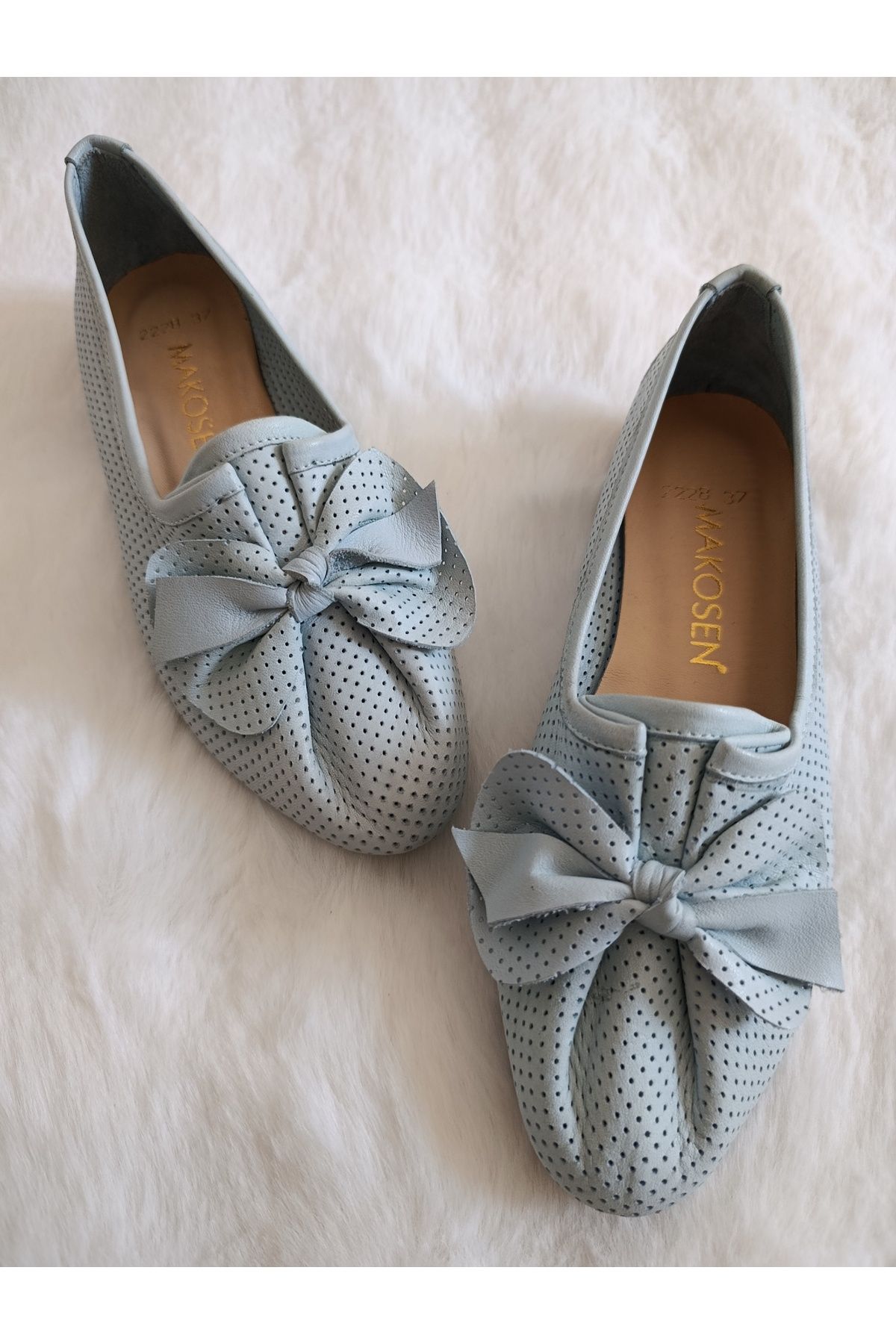 Ay Shoes Kadın Deri 34-42 Numara Babet