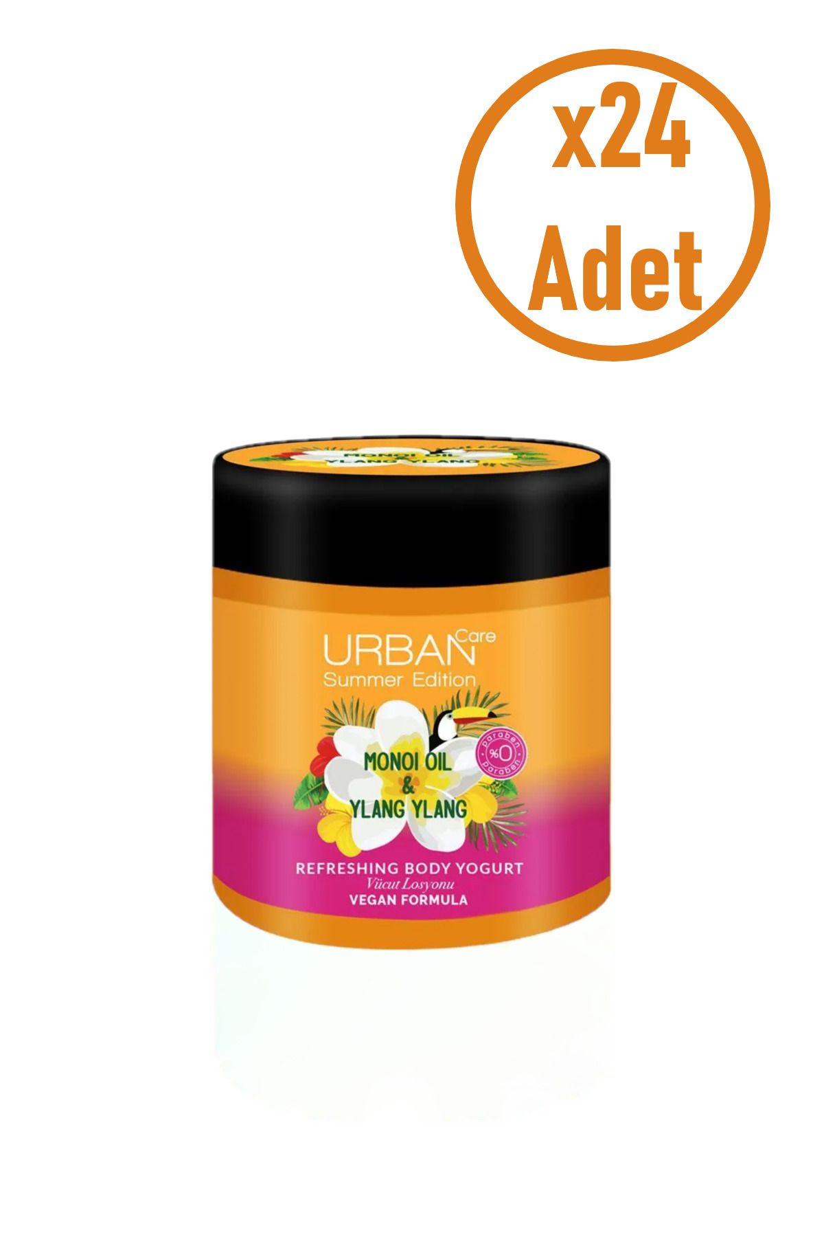 Urban Care Monoi Oil & Ylang Ylang Vücut Losyonu Yoğurt 200 ml x24 Adet