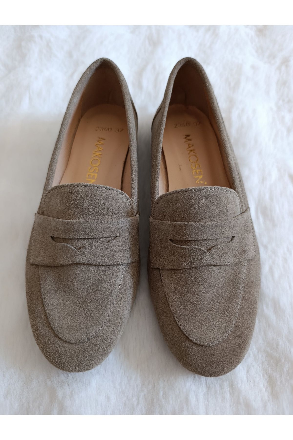 Ay Shoes Kadın Deri 34-42 Numara Babet