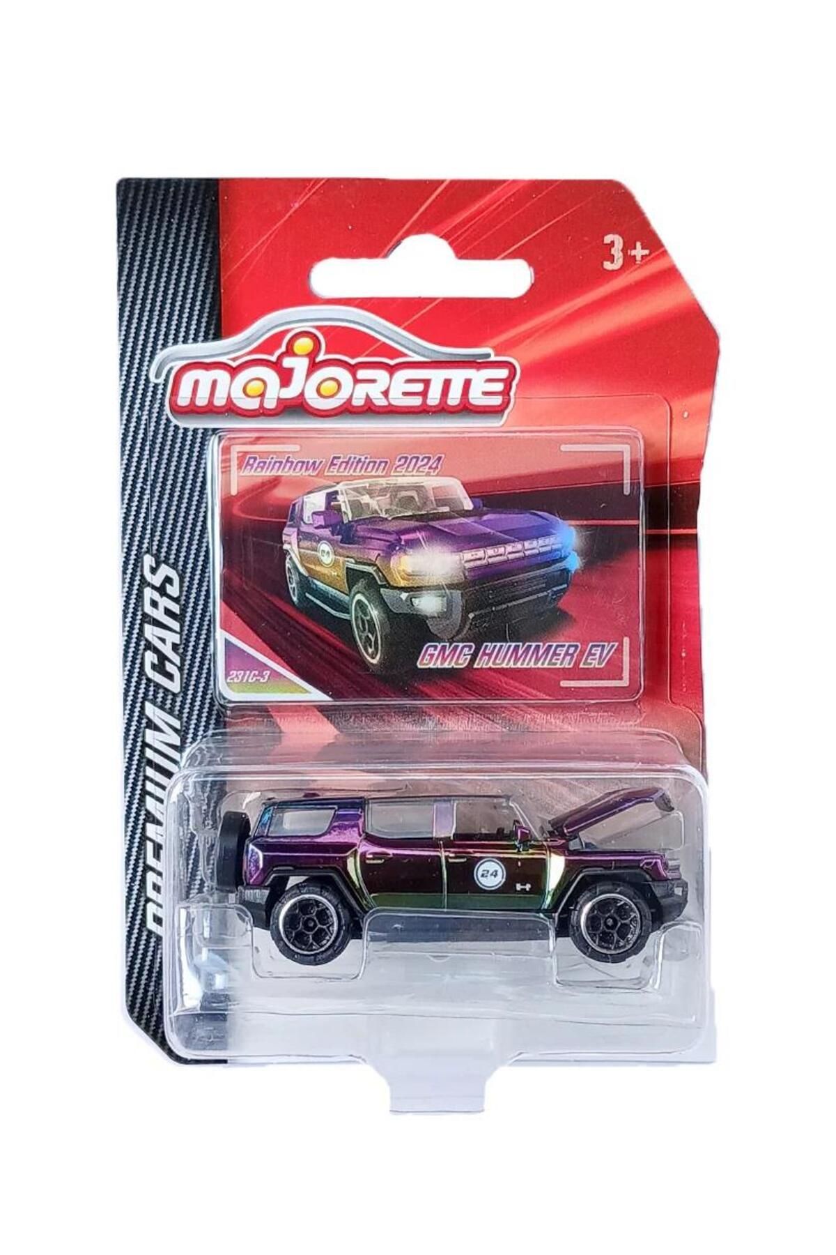 Majorette Premium Cars Metal Rainbow Serisi 2024 (Özel Renkli) GMC HUMMER EV