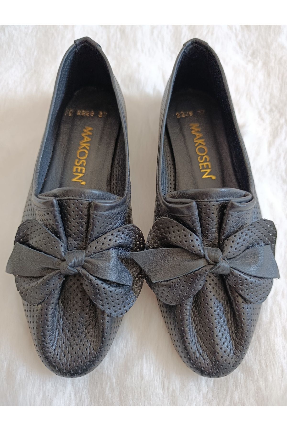 Ay Shoes Kadın Deri 34-42 Numara Babet