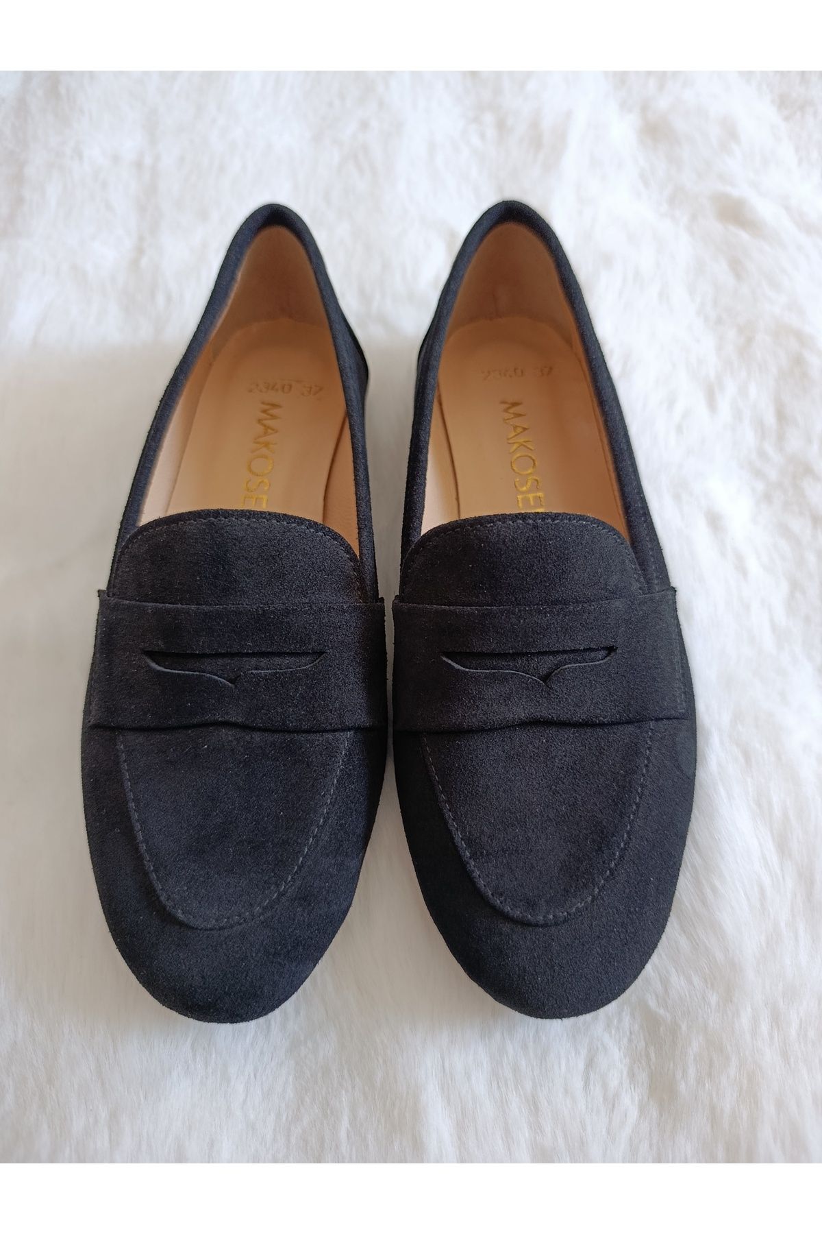 Ay Shoes Kadın Deri 34-42 Numara Babet