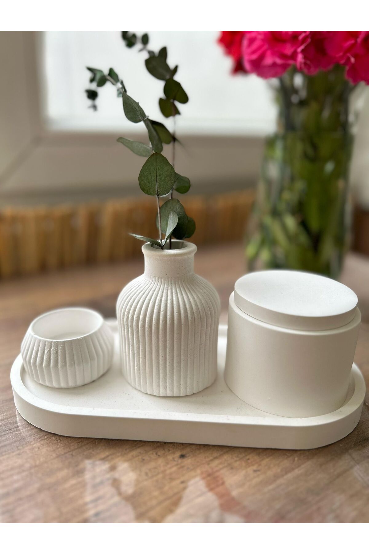 shop KAVANOZ MUM VE TAŞ SET