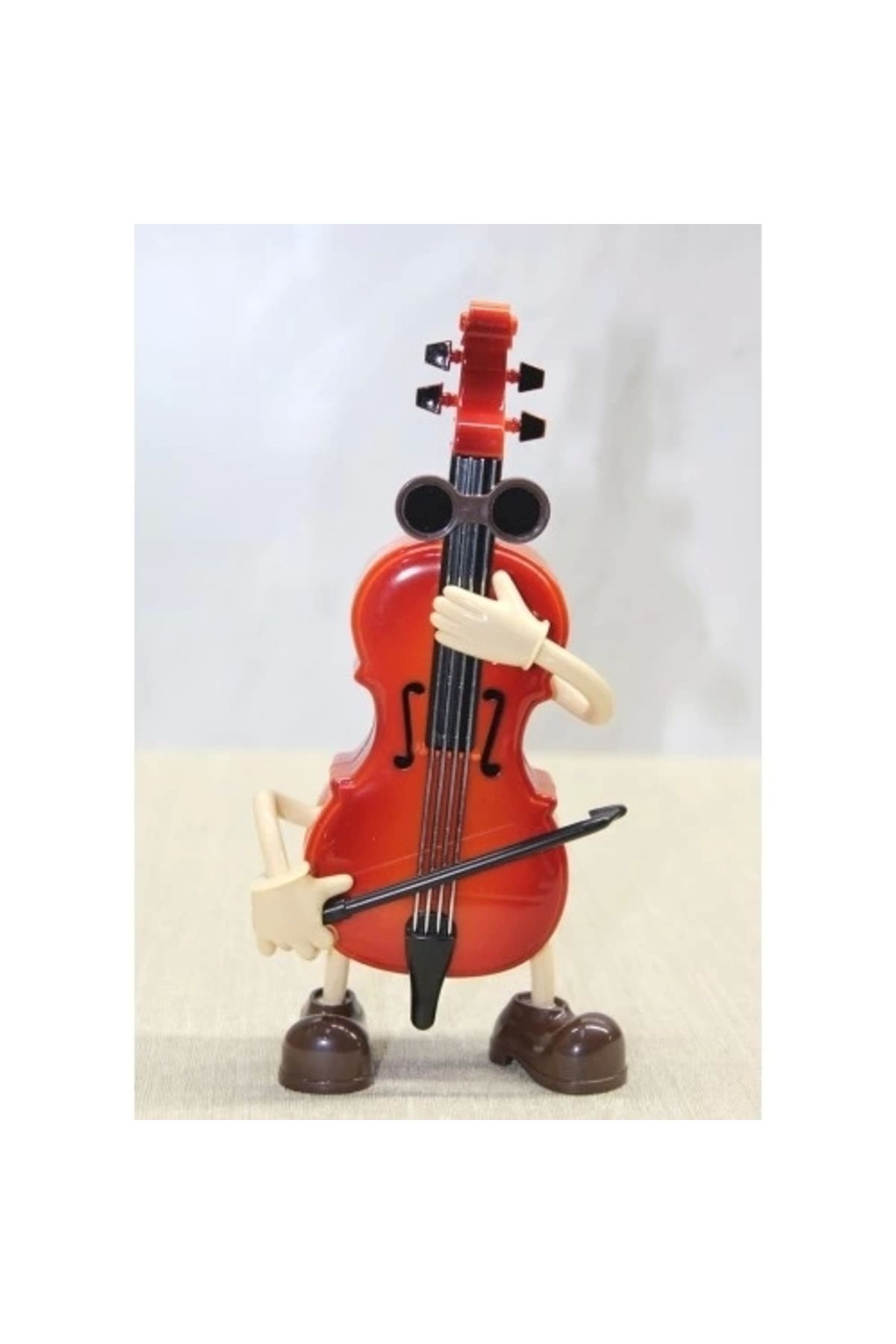PRATİKOBA Keman Müzik Kutusu Eğlenceli Tasarım