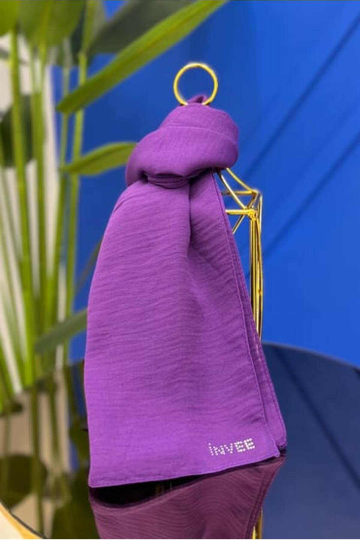 Perla Scarf & More İnvee Caz Şal Siklament