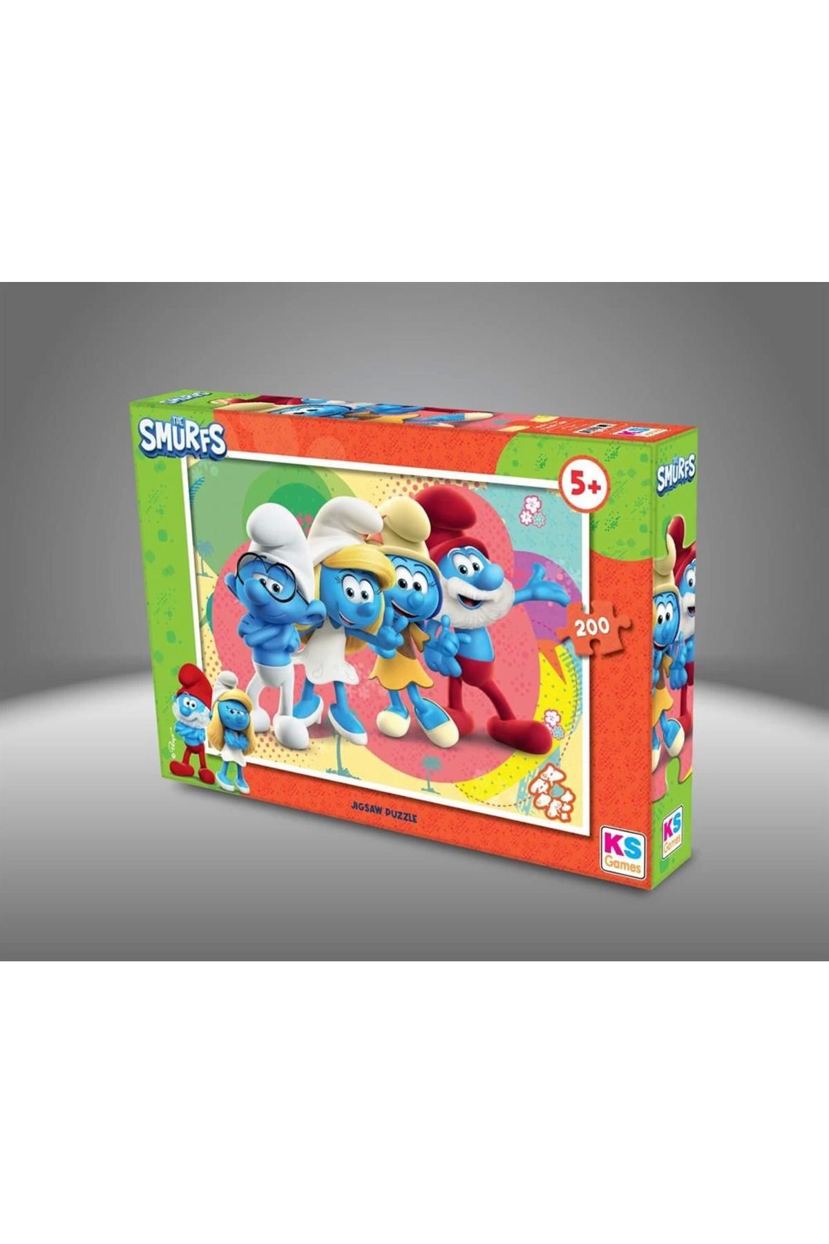 Angoravi SMR 113 SMURF ŞİRİNLER 200 PRÇ PUZZLE -KS