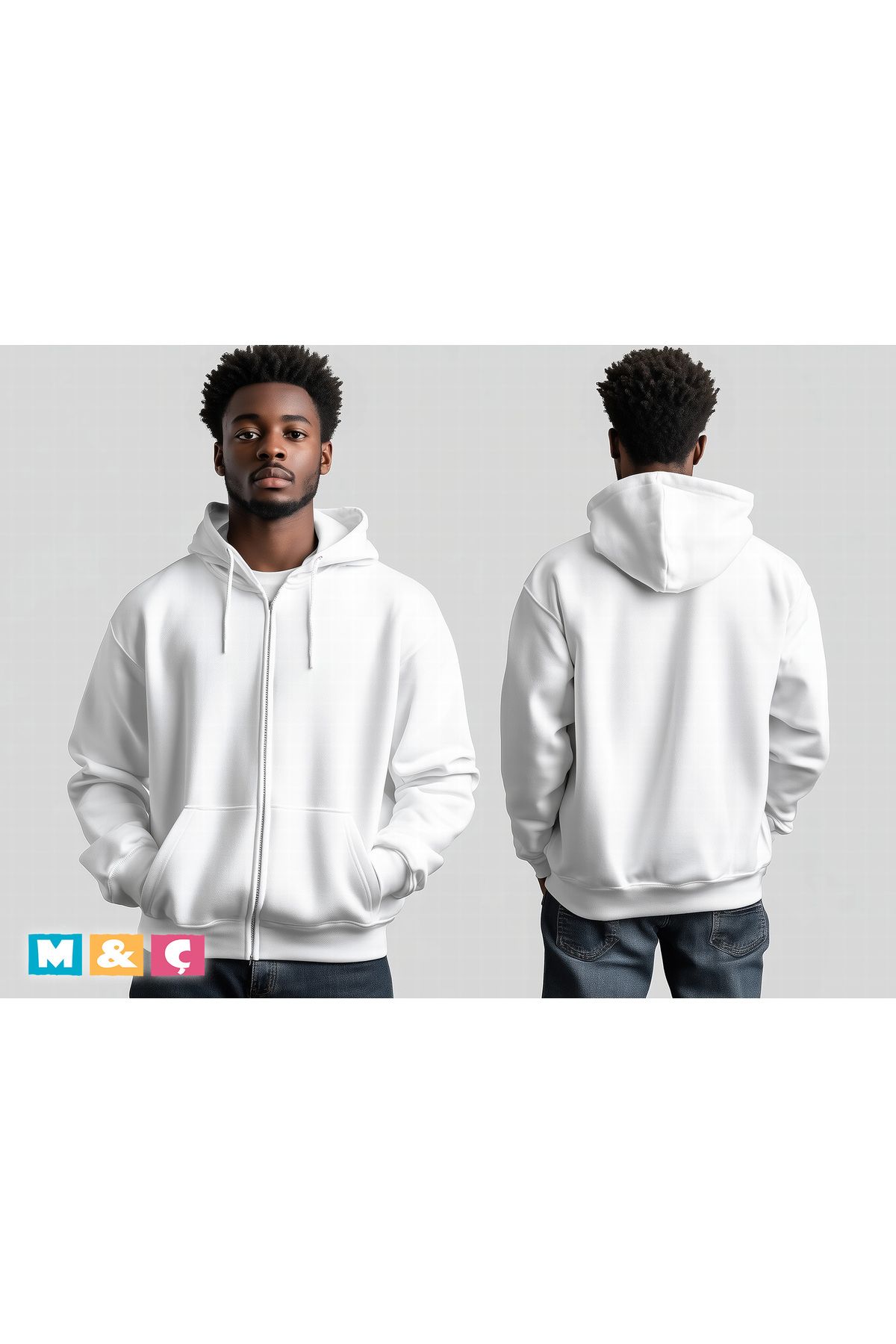 MÇ FAMİLY STORe UNİSEX FERMUARLI ERKEK KADIN CEKET KALIN SWEATSHİRT ŞARDONLU SWEATSHİRT
