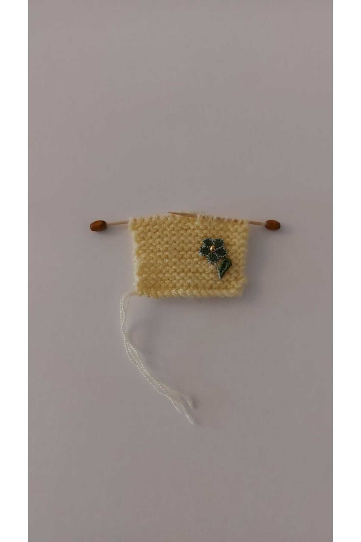 GiftlandCollection GiftLand Sarı El Örgüsü Minyatür Magnet