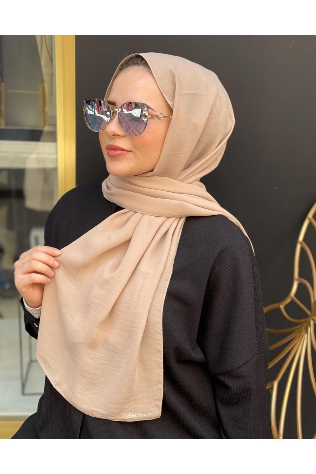 Perla Scarf & More İnvee Caz Şal Sütlü Kahve