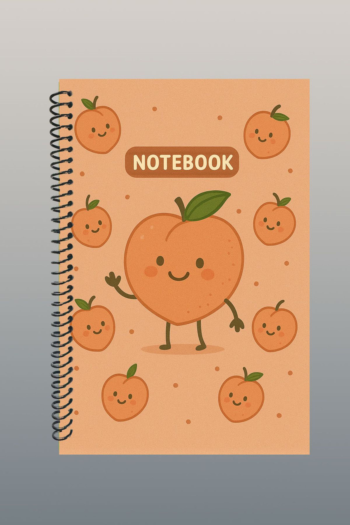 Notique Sevimli Meyveler A5 Kareli Defter