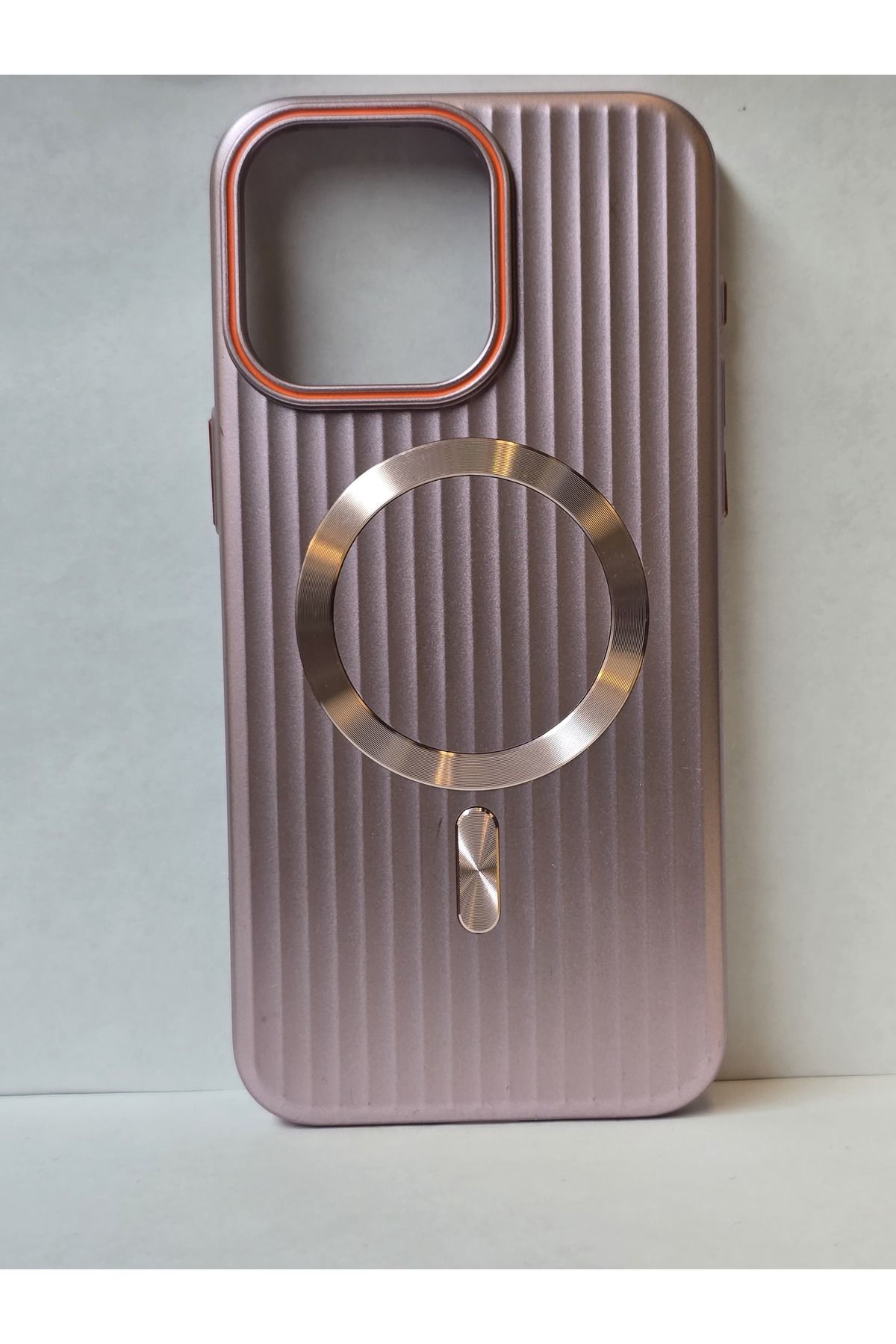 FATÖZ ACCESSORY iPhone 14 Pro Max Uyumlu Dikey Çizgili MagSafe Kılıf