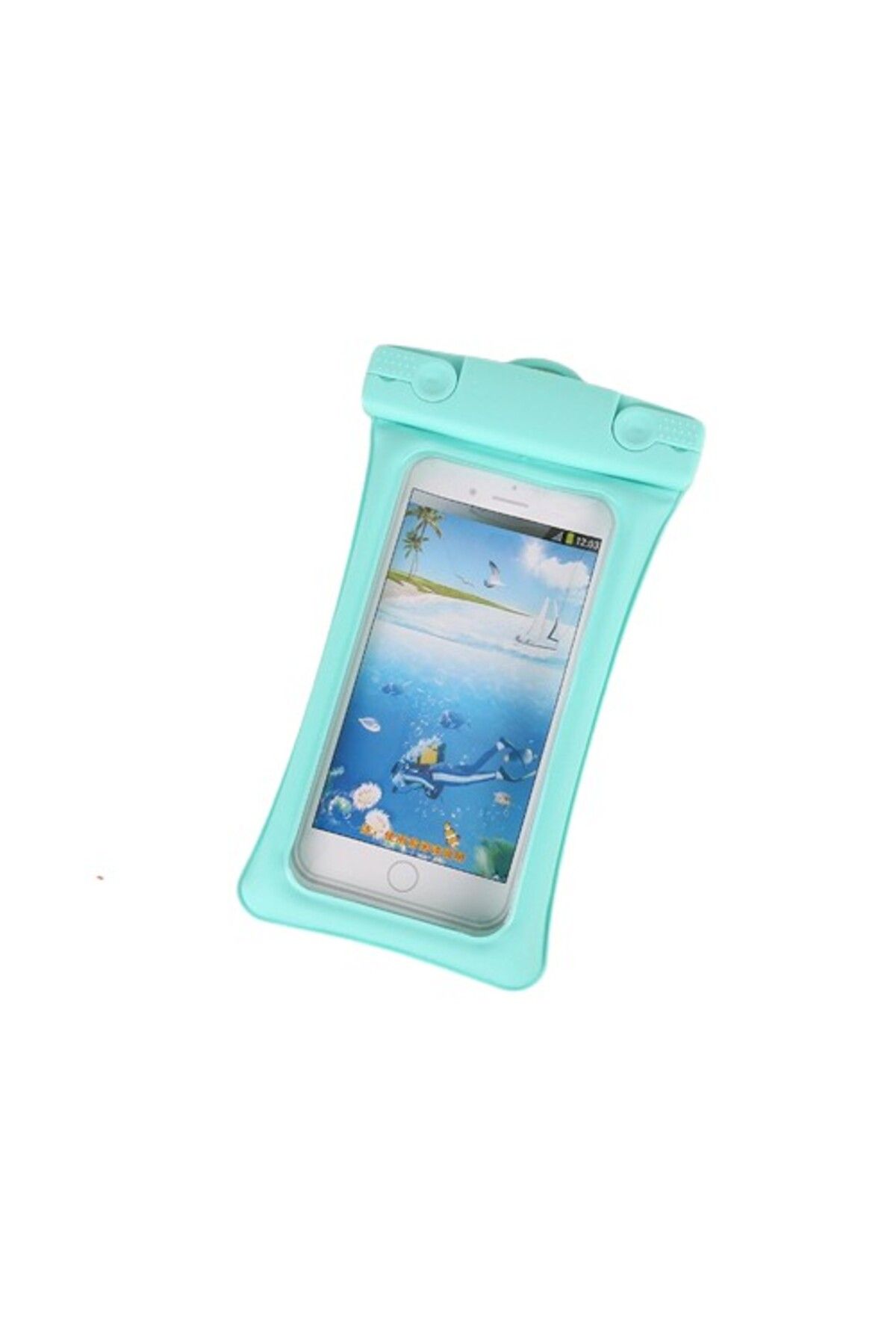 OEM Husa Subacvatica Matte Cushion Waterproof Snowproof, Universala, Cu Snur, Pentru Tel Unisex - 10