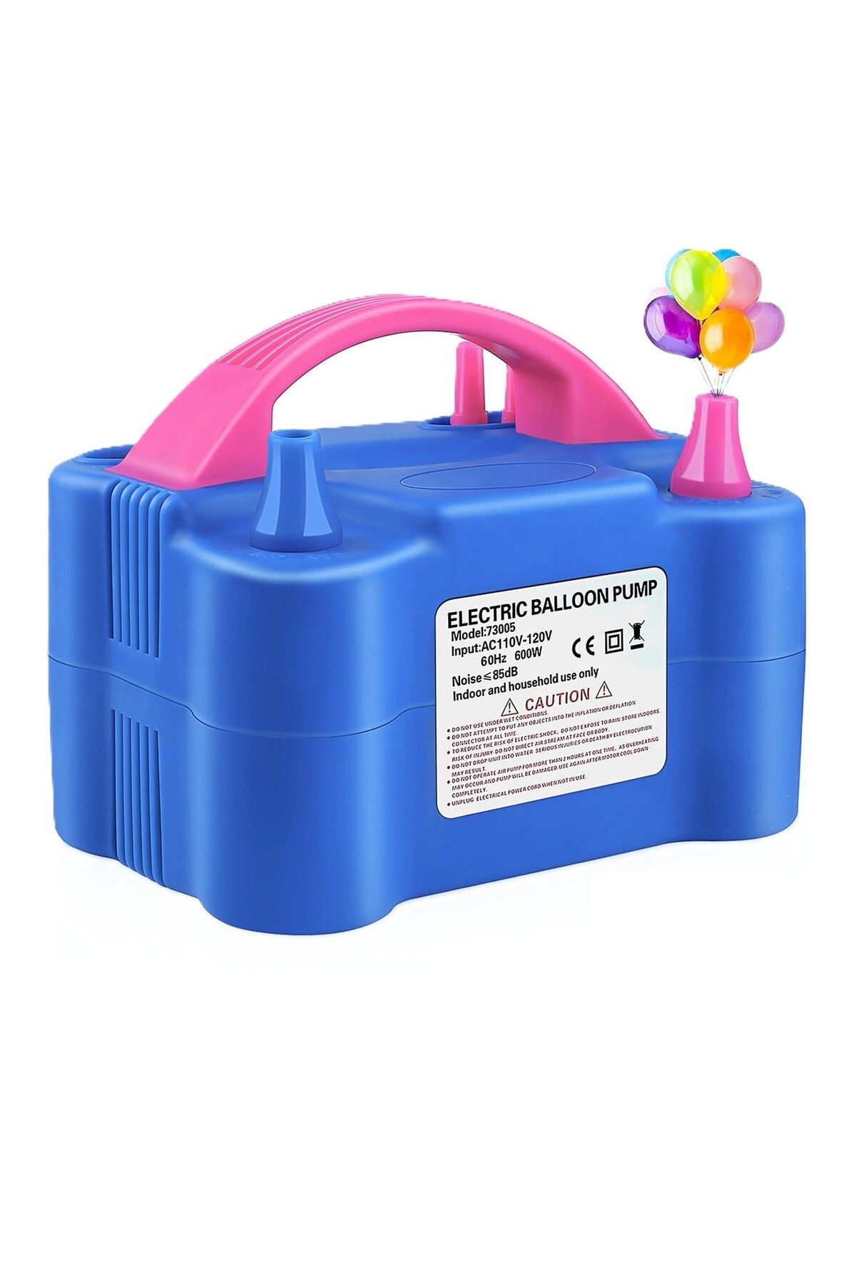 OEM Pompa Electrica Pentru Umflat Baloane, 600 W, Doua Capete De Umflat, Din Plastic, 19. Unisex - 10