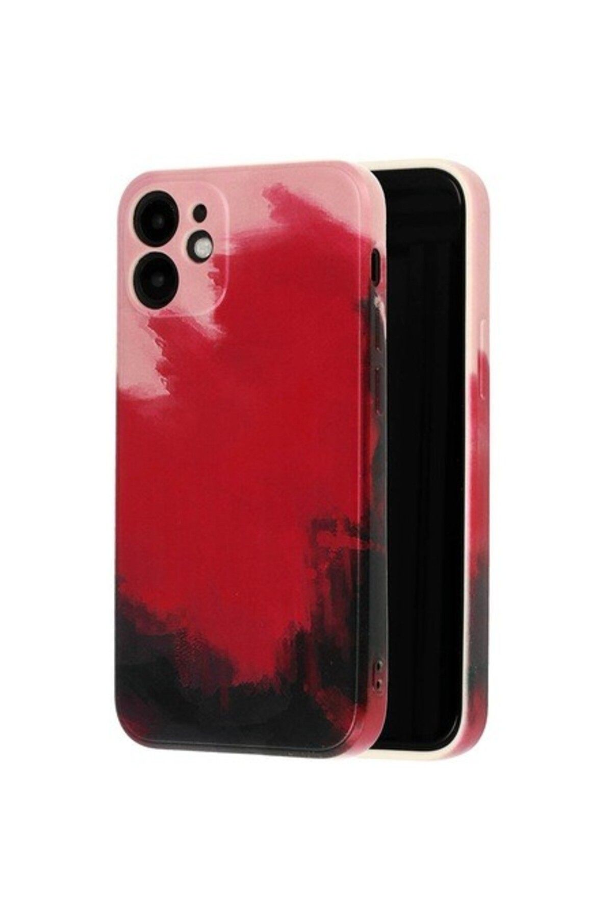 OEM Husa Protectie Flippy Compatibila Cu Apple Iphone 11 Pro Tpu Ombre, Roz/mov/negru Unisex - 10