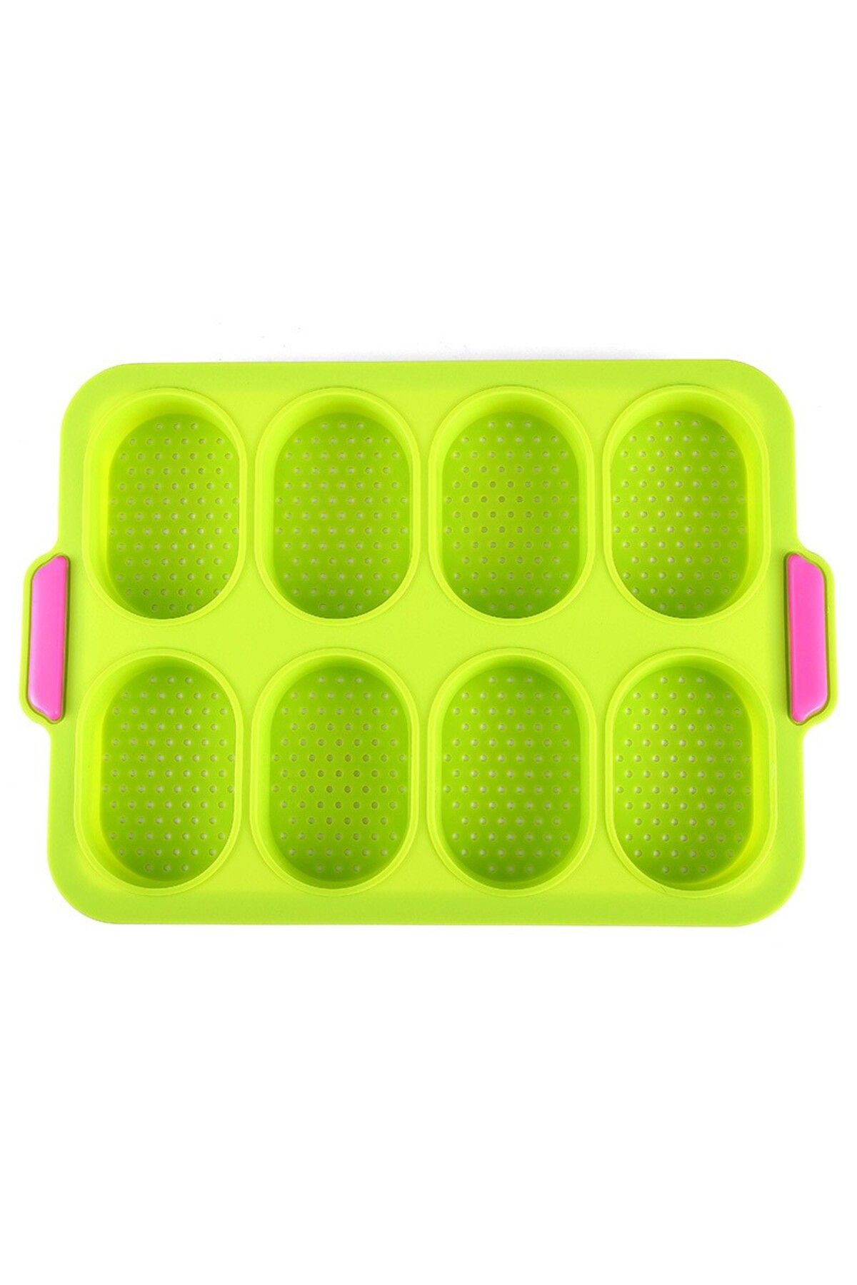 OEM Forme De Silicon Pentru Copt, 8 Forme Ovale, Pentru Paine Si Prajituri, 34.5 X 23.8 Unisex - 10