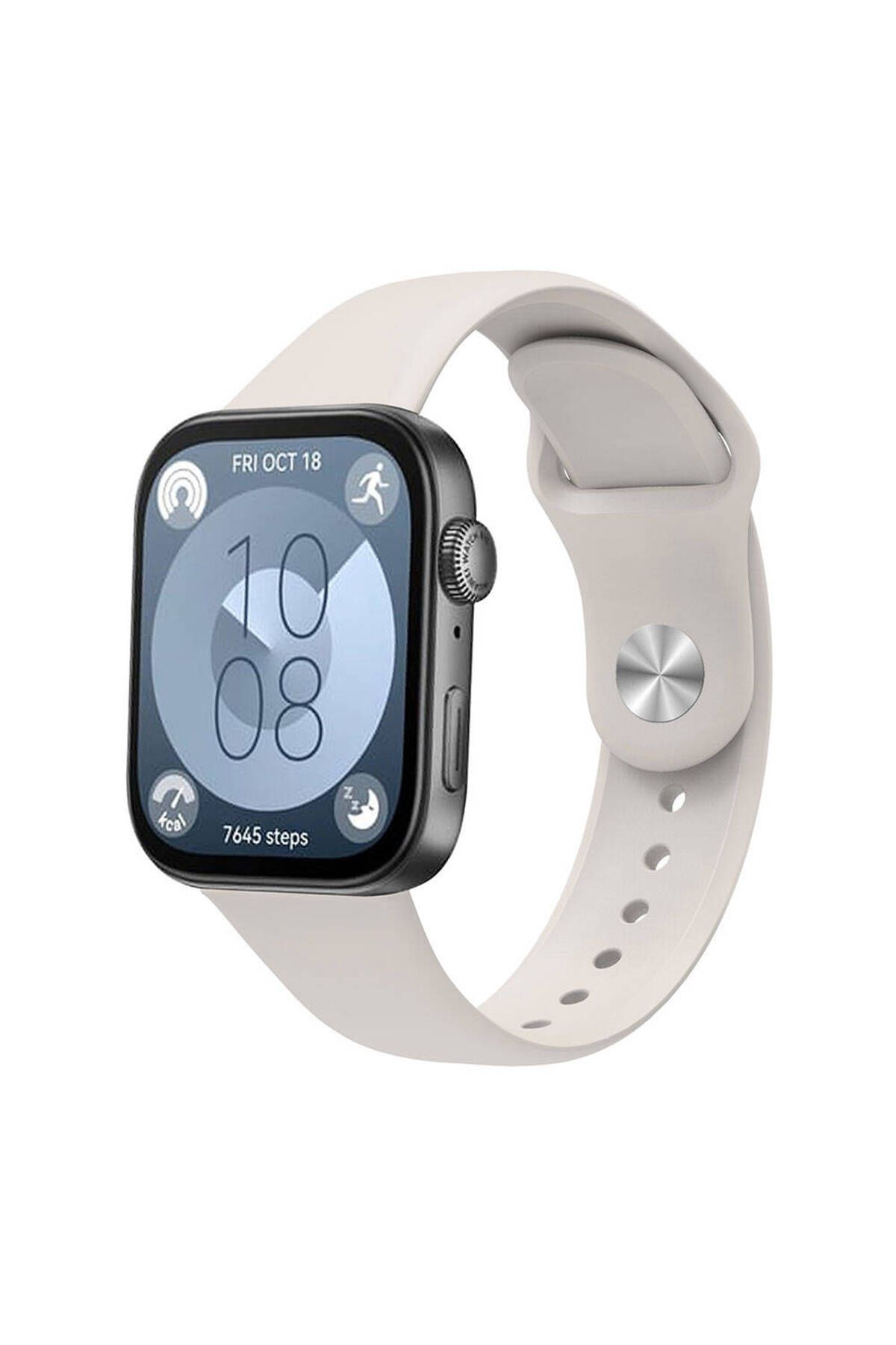 Novatis Huawei Fit 3 / Fit 4 / Fit 4 Pro Uyumlu Kordon Yumuşak Soft Silikon Terleme Yaptırmaz Flexible Kayış