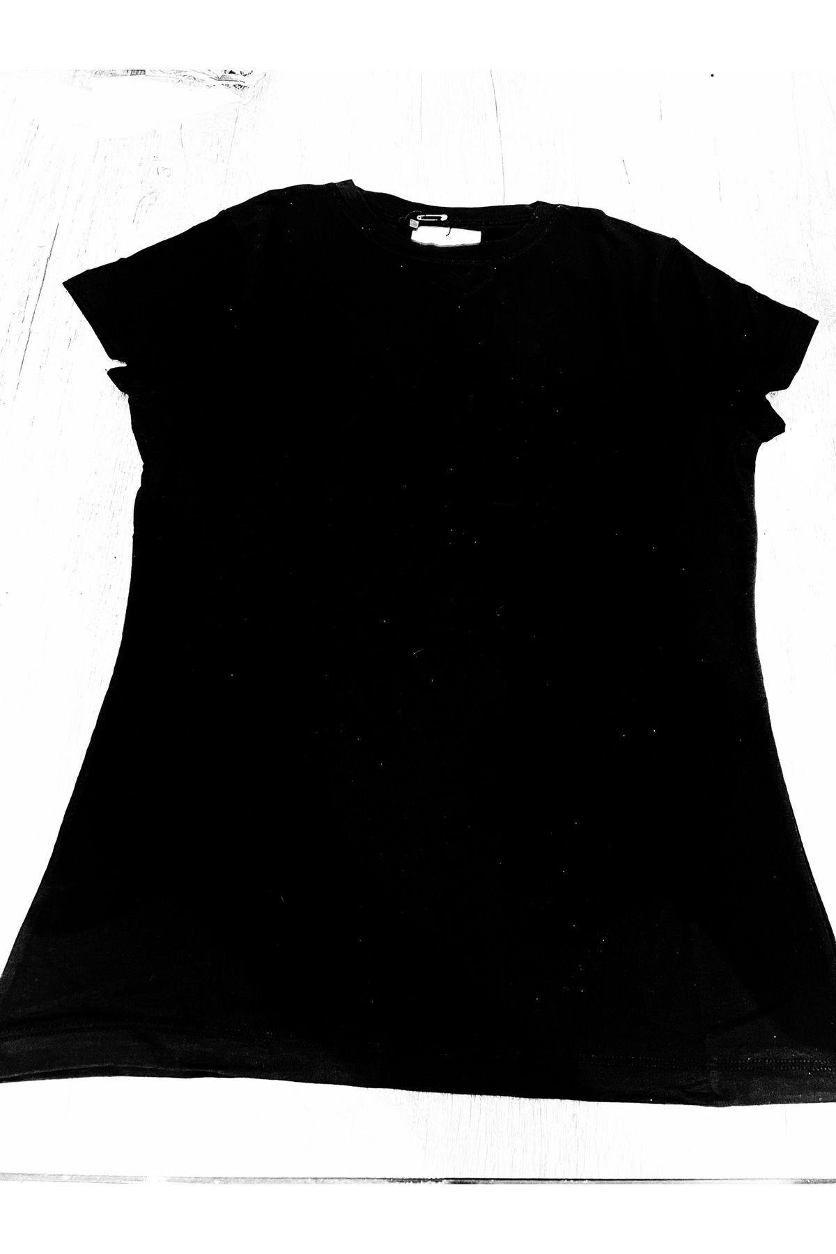 MODA Kadın Siyah Basic Tişört