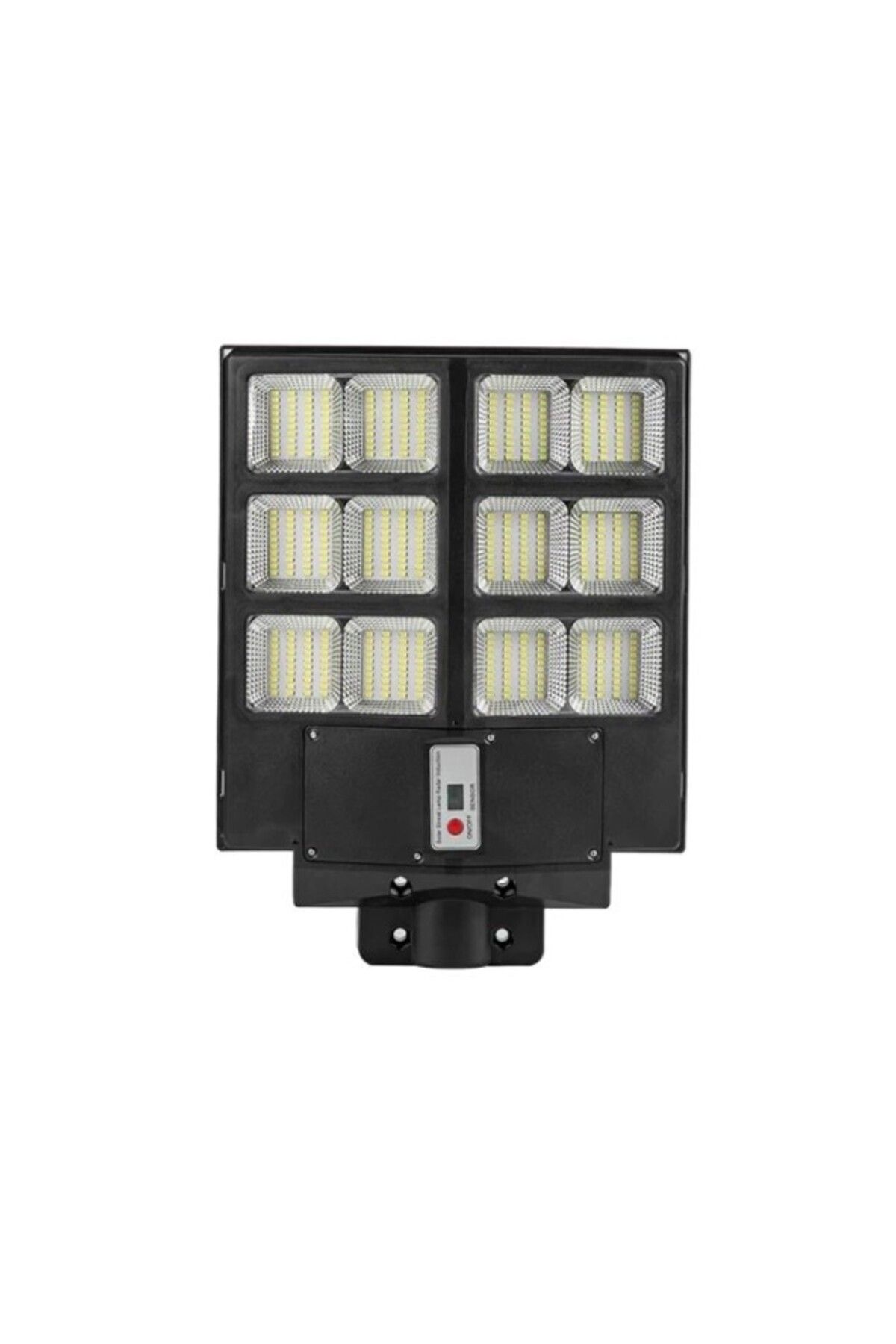 OEM-Solar street lamp with remote control, motion and light sensor, mounting bracket, 1