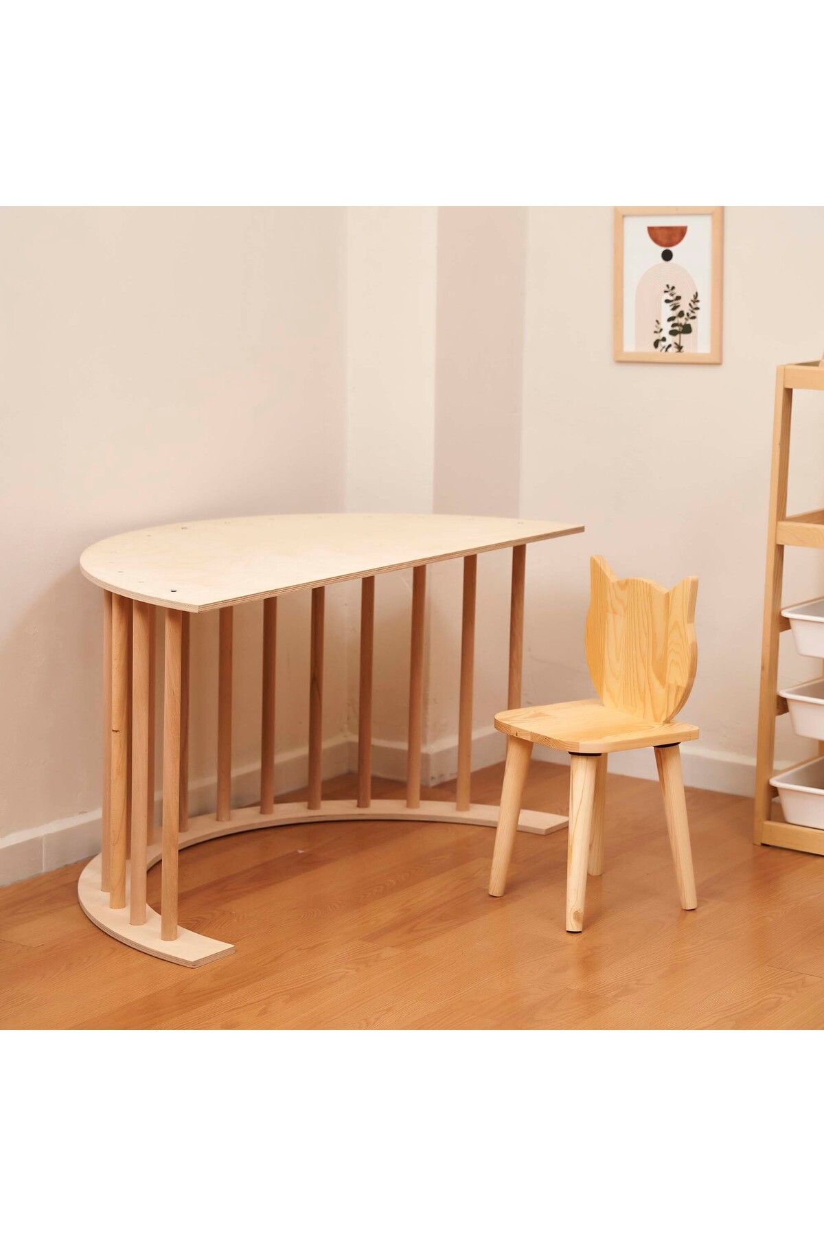 Monti Mania Montessori Pikler Halkası + Minderli, 6 Farklı Kullanımlı, Tırmanma Sallanma, Kişiselleştirilebilir