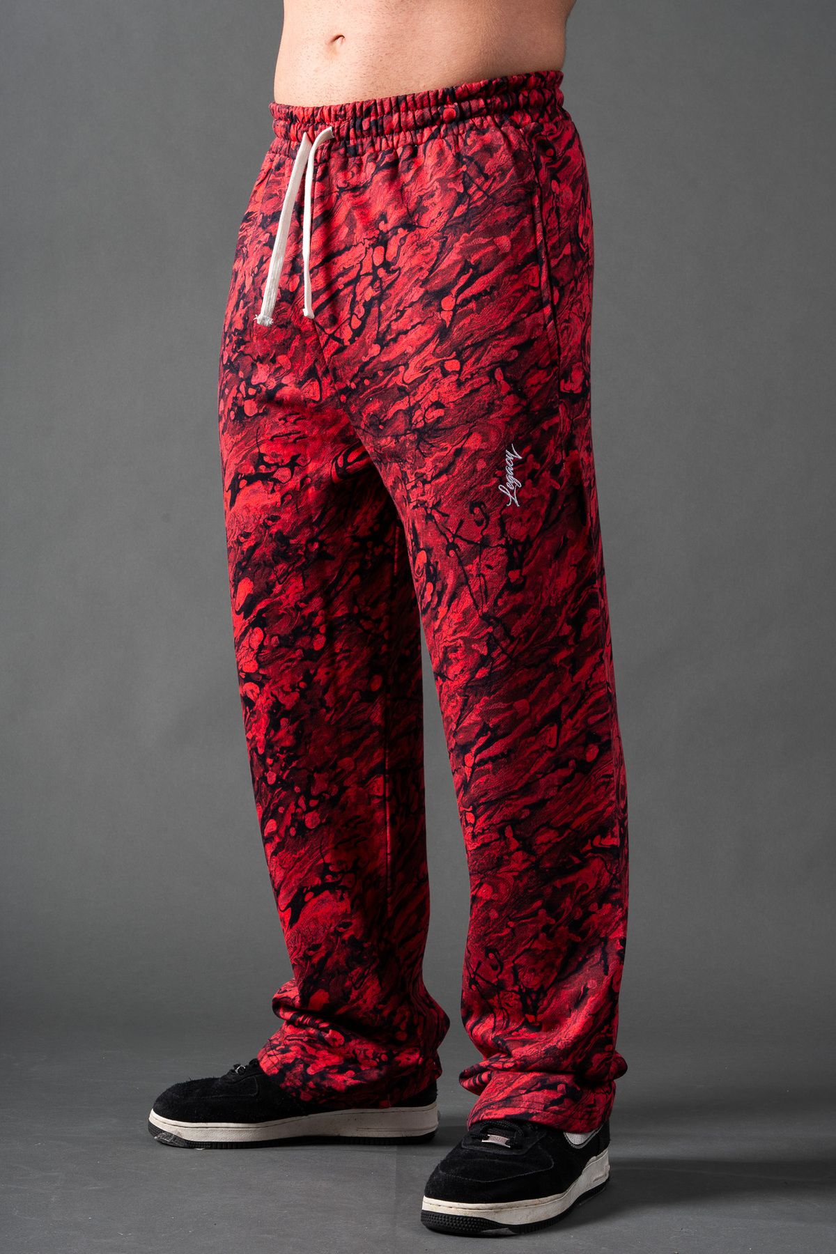 LEGACY'S ROAD Scarlet Oversize Joggers
