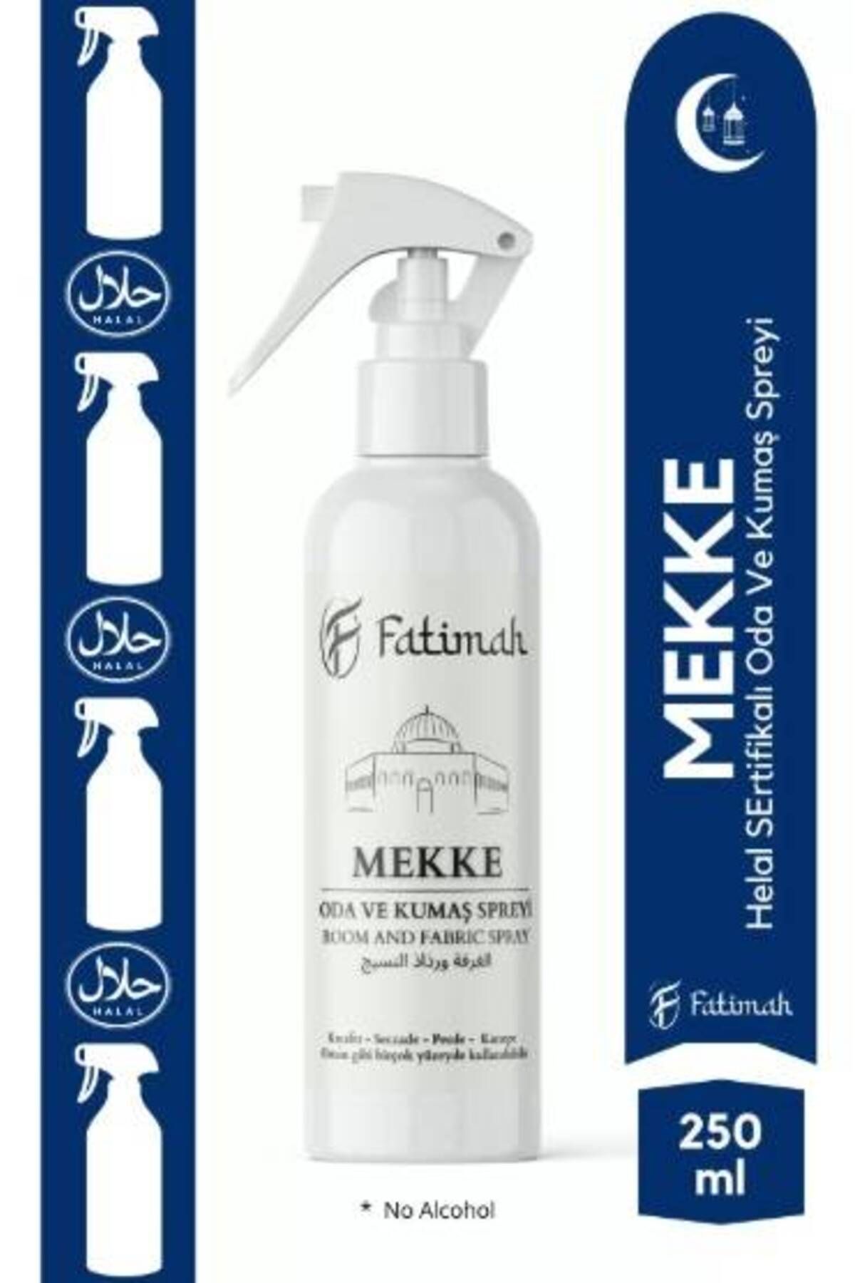 NESAFET Fatimah Mekke Oda Ve Çamaşır Spreyi 250ML