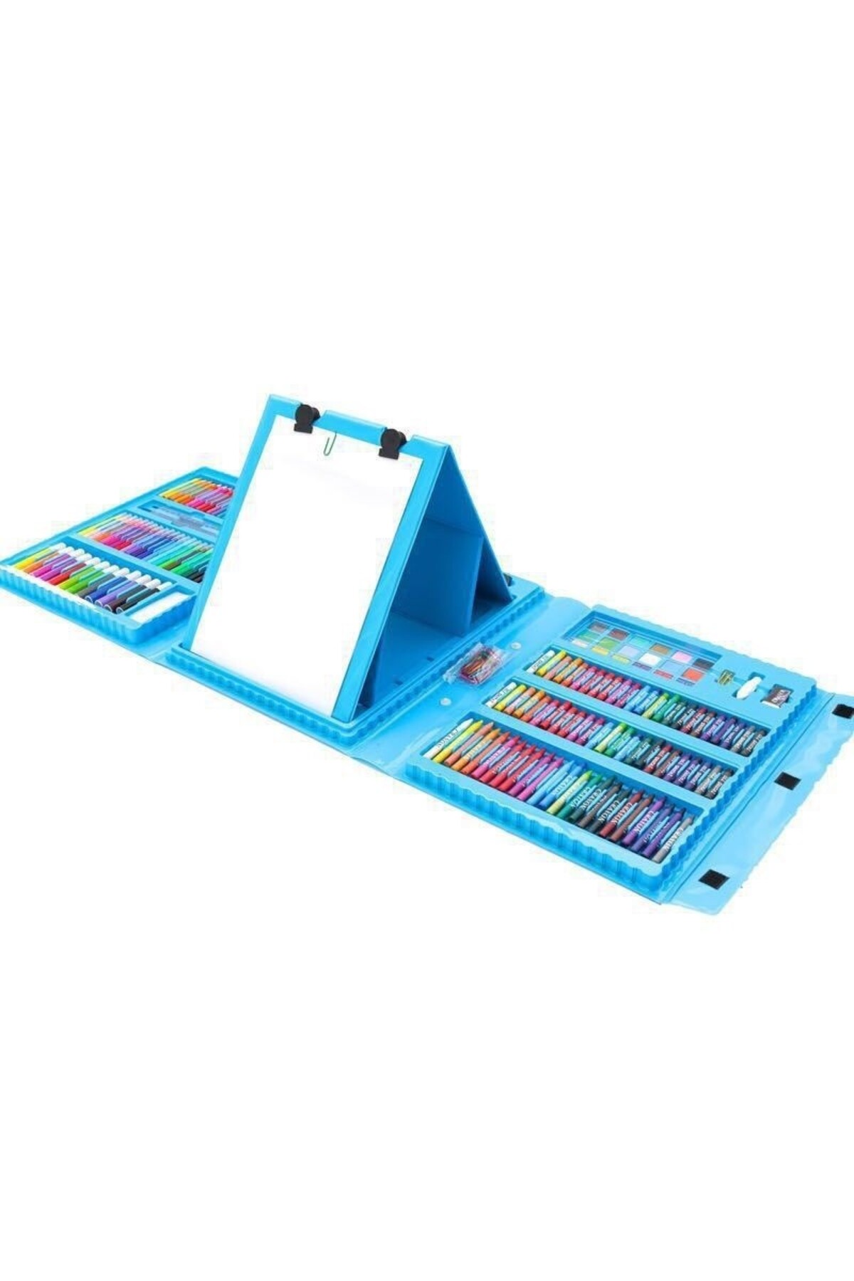 Flippy Set de 208 piese, complet pentru pictură și desen, rabatabil, tip serv...