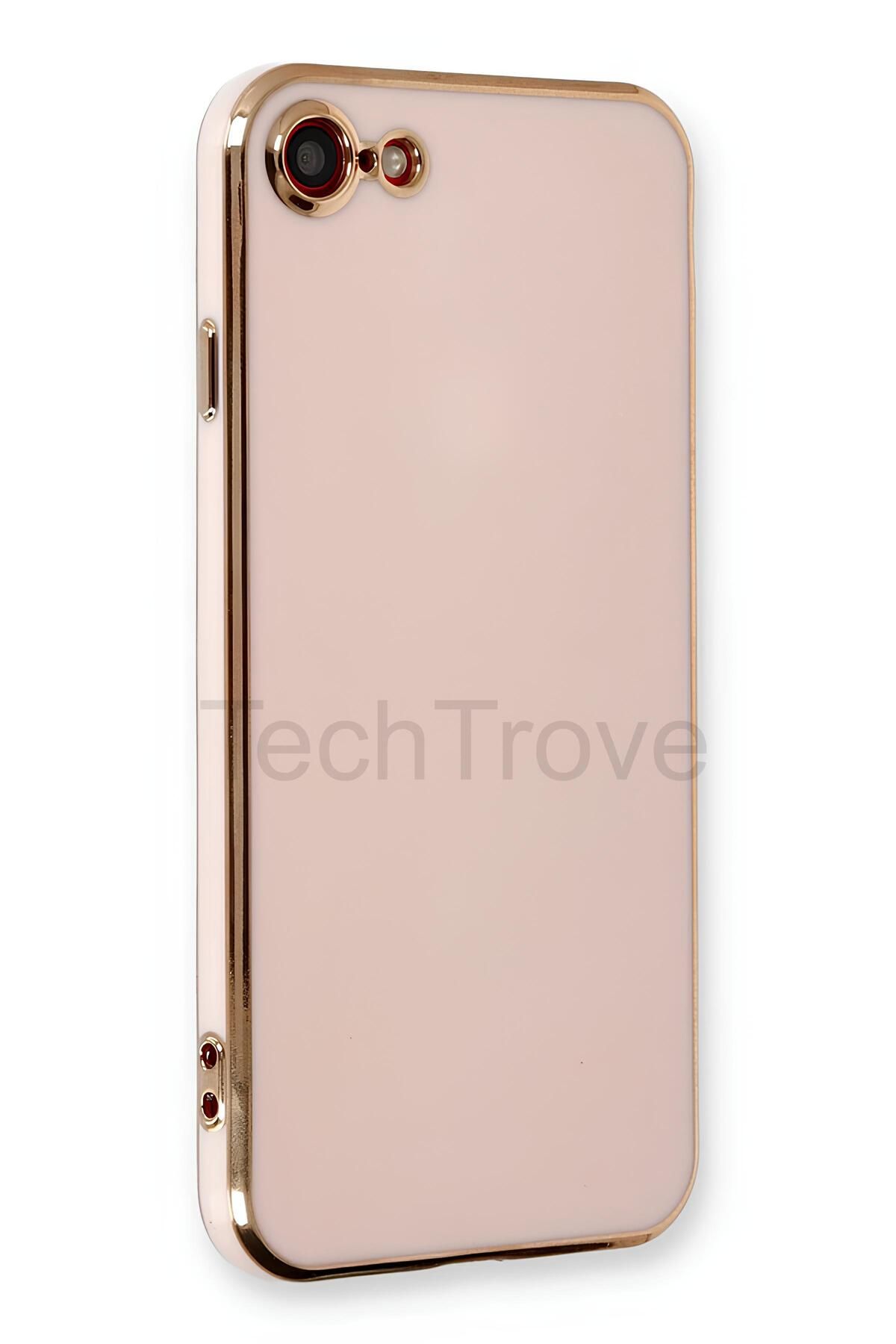 TechTrove iPhone 7 Kılıf Parlak Tasrım Kamera Korumalı Ultra Yumuşak Esnek A+ Kalite Kapak