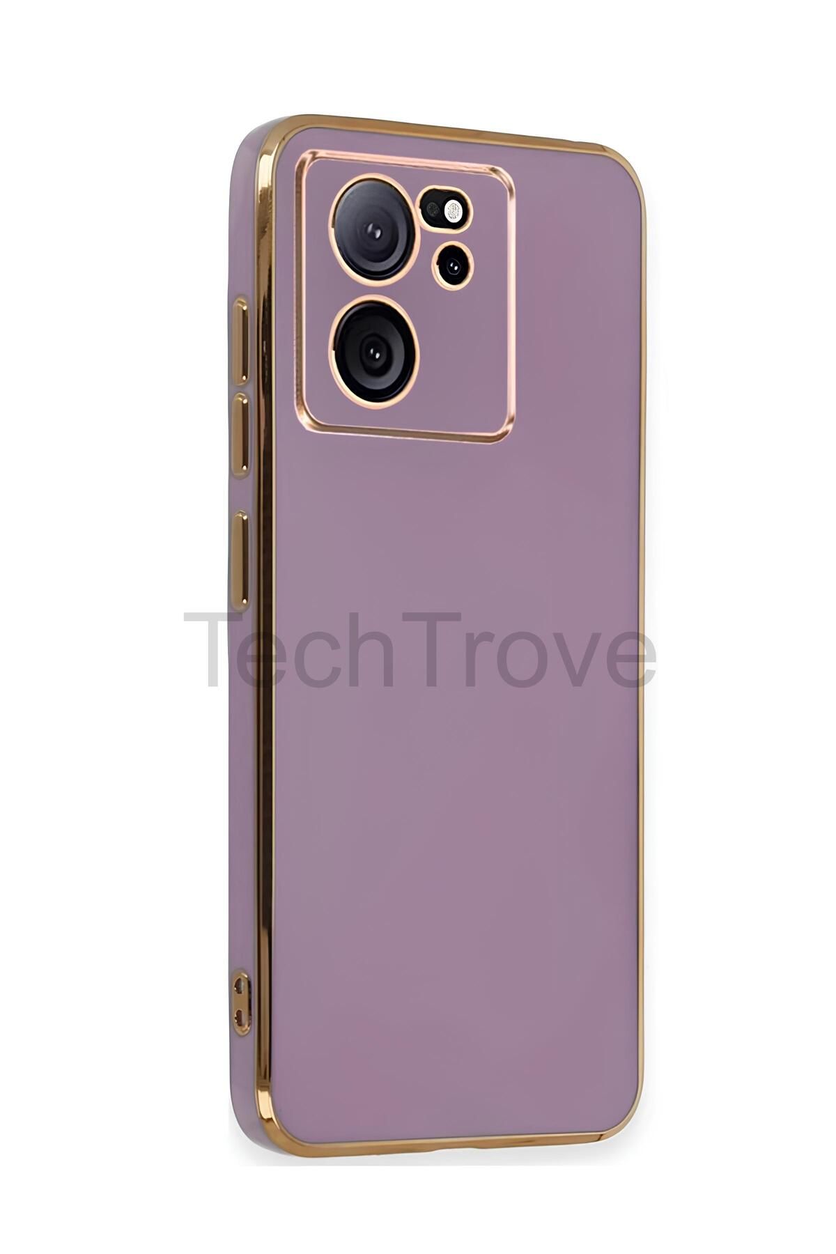 TechTrove Xiaomi Mi 13T Kılıf Parlak Tasrım Kamera Korumalı Ultra Yumuşak Esnek A+ Kalite Kapak