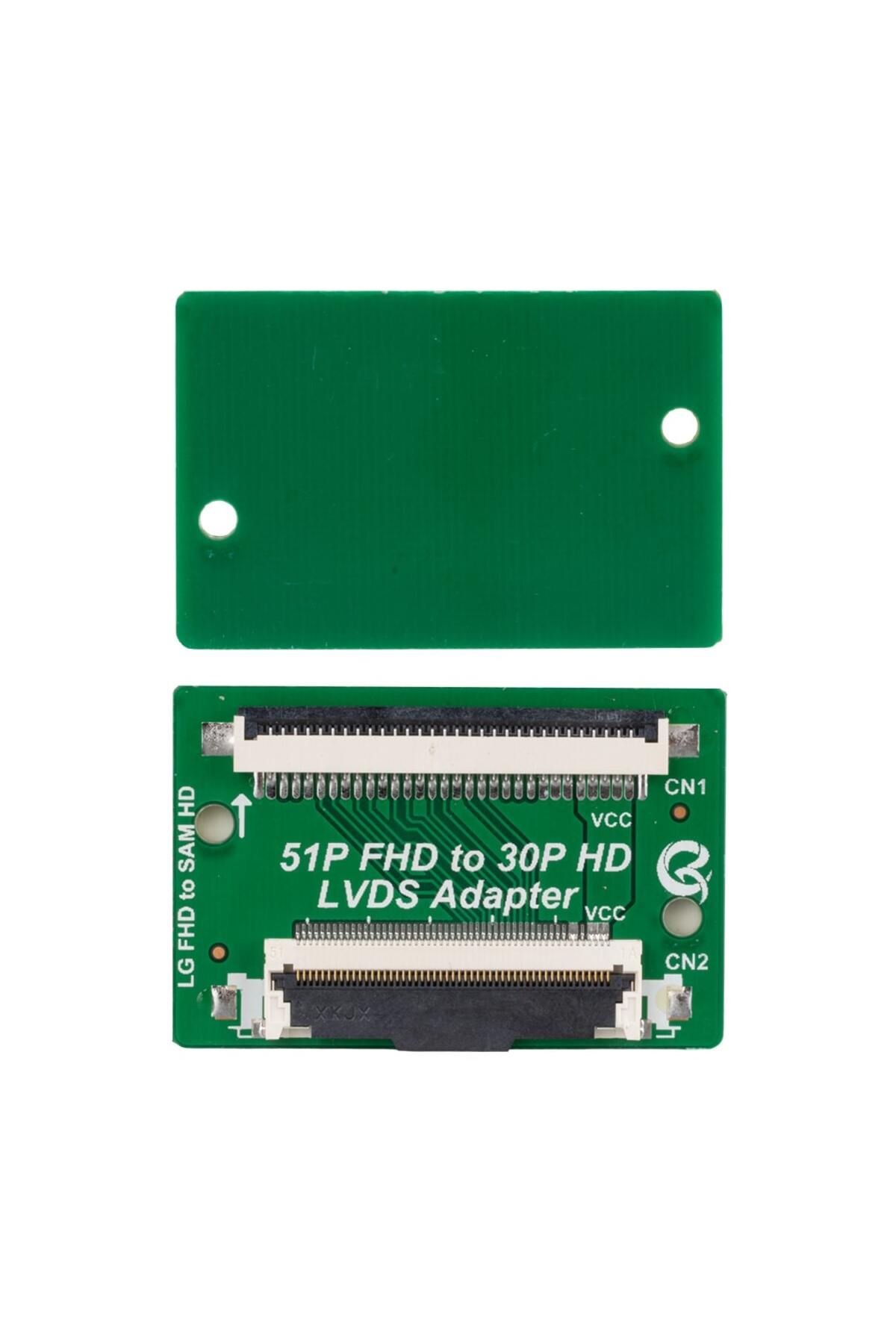 OEM LCD PANEL FLEXİ REPAİR KART 51P FHD TO 30P HD LVDS ADAPTER LG FHD TO SAM HD QK08V2 QK8002A