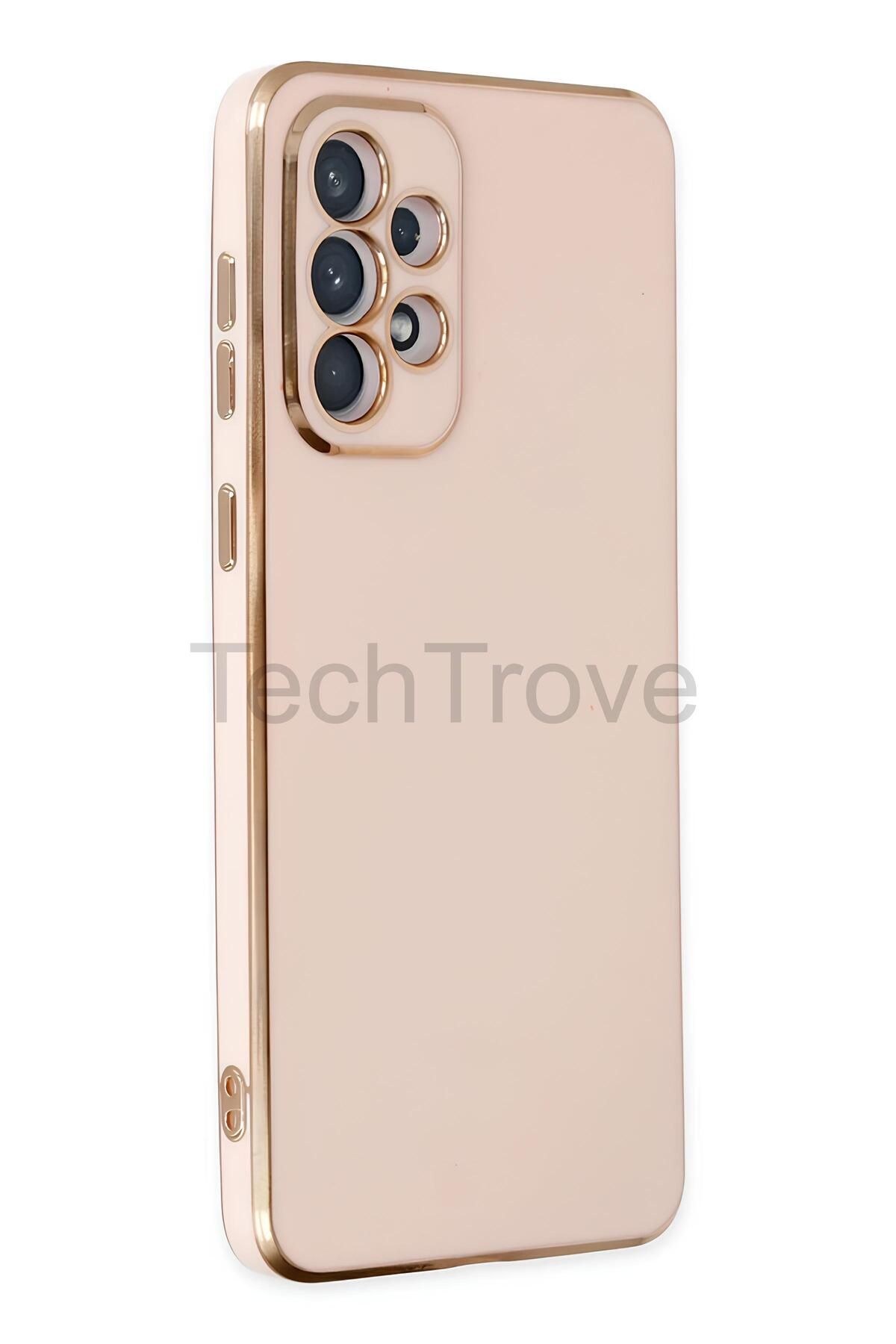TechTrove Samsung Galaxy A73 Kılıf Parlak Tasrım Kamera Korumalı Ultra Yumuşak Esnek A+ Kalite Kapak