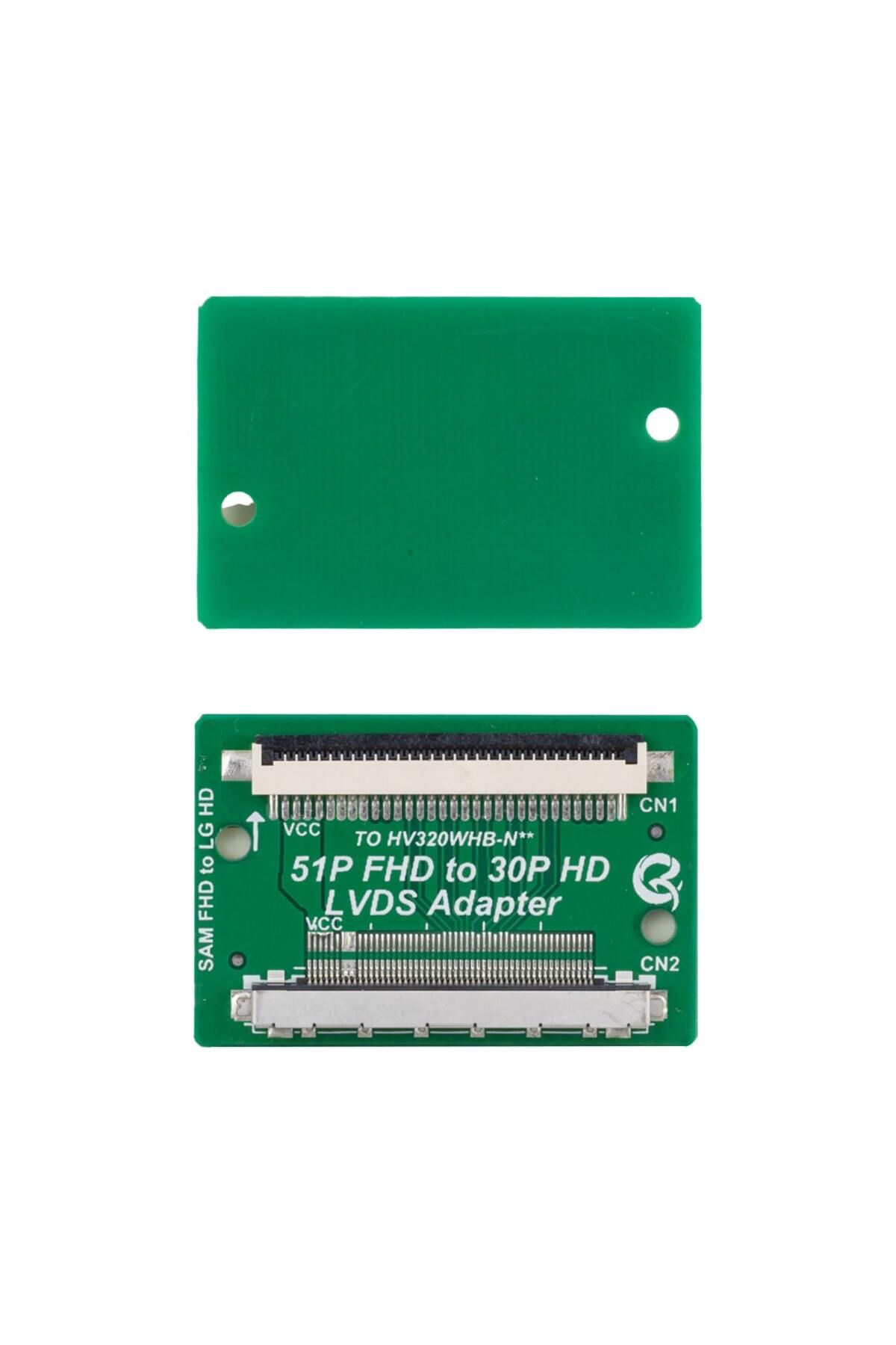 OEM LCD PANEL FLEXİ REPAİR KART 51P FHD TO 30P HD LVDS TO FPC SAM FHD TO LG HD QK0807B