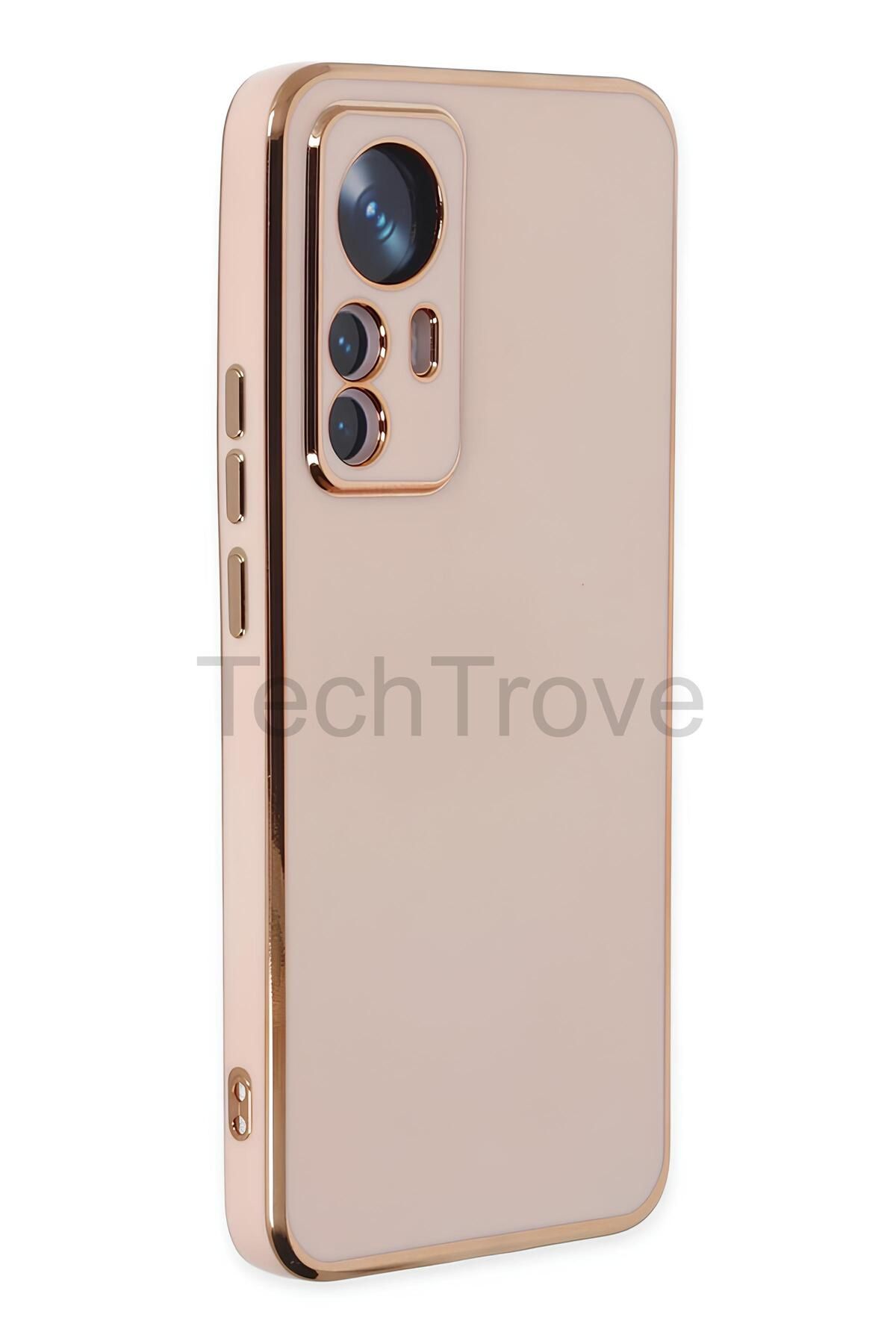 TechTrove Xiaomi Mi 12T Kılıf Parlak Tasrım Kamera Korumalı Ultra Yumuşak Esnek A+ Kalite Kapak