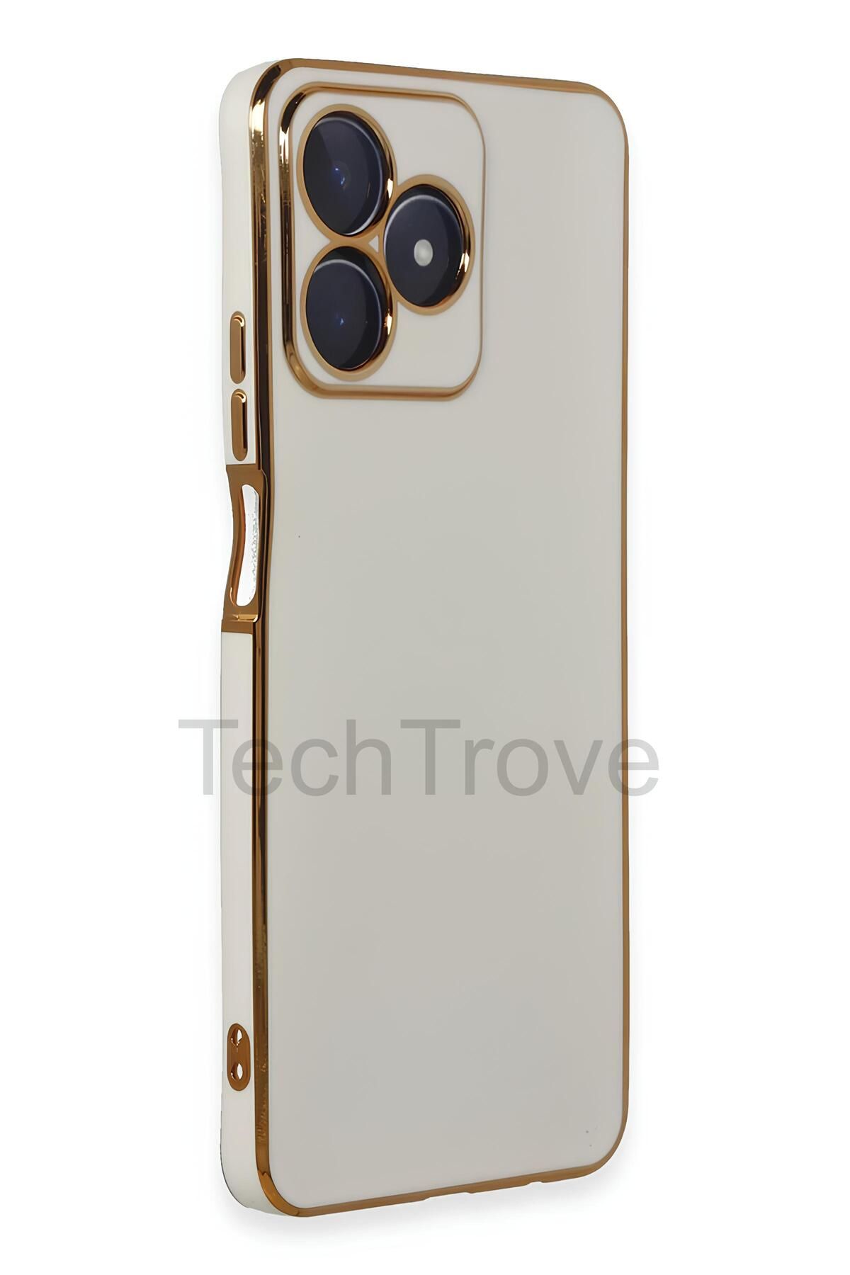 TechTrove Realme C53 Kılıf Parlak Tasrım Kamera Korumalı Ultra Yumuşak Esnek A+ Kalite Kapak