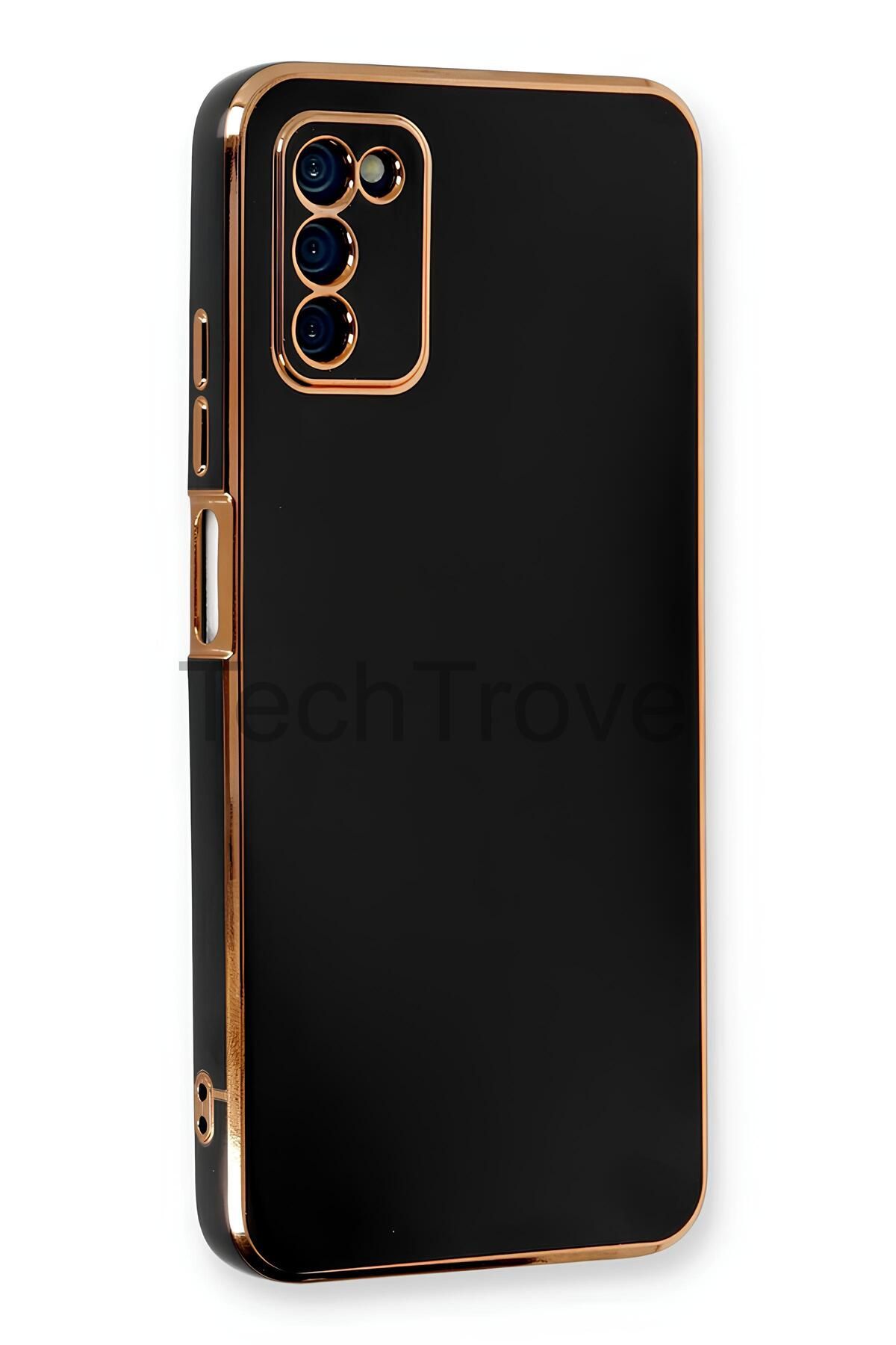 TechTrove Samsung Galaxy A03S Kılıf Parlak Tasrım Kamera Korumalı Ultra Yumuşak Esnek A+ Kalite Kapak
