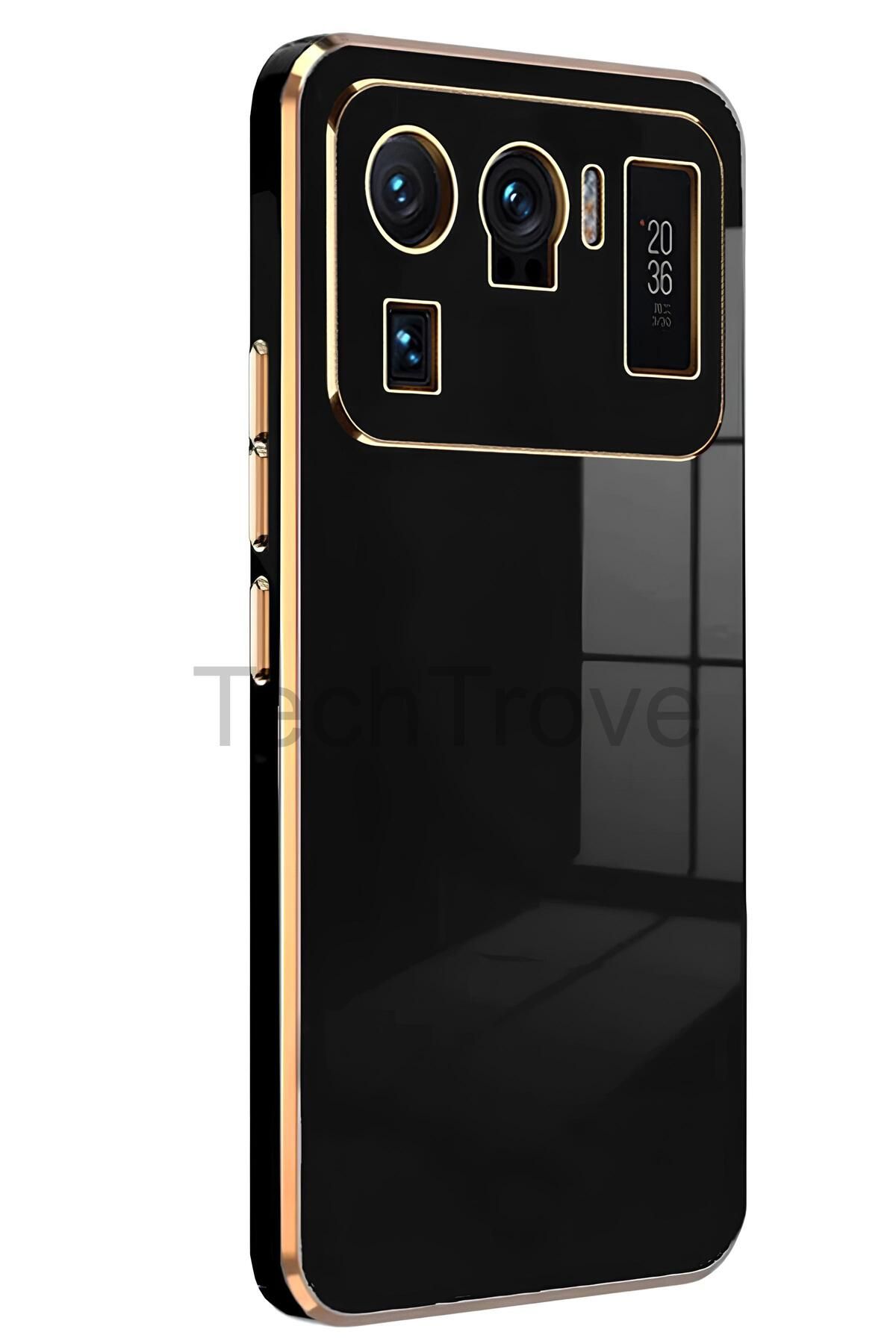 TechTrove Xiaomi Mi 11 Ultra Kılıf Parlak Tasrım Kamera Korumalı Ultra Yumuşak Esnek A+ Kalite Kapak