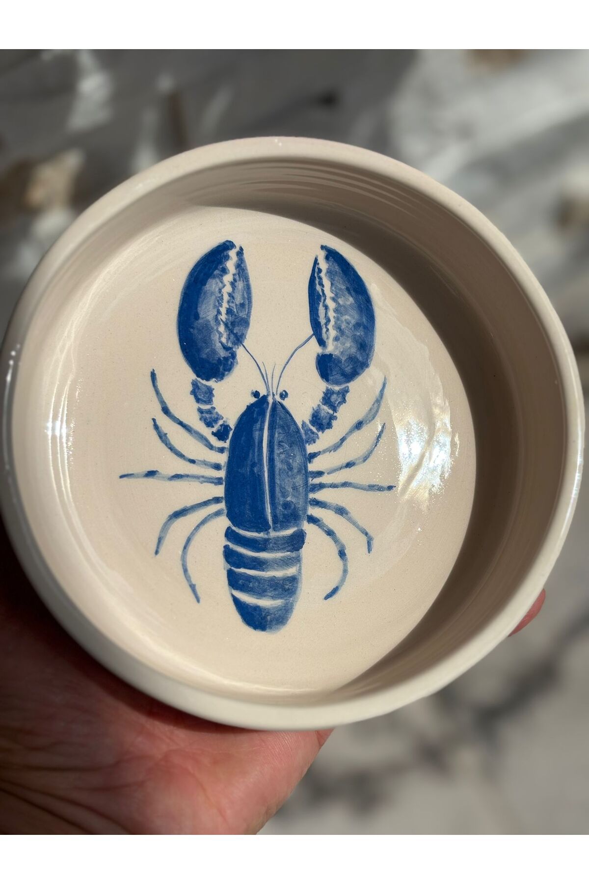Naranja Ceramics El Yapımı Seramik Çerez Kasesi