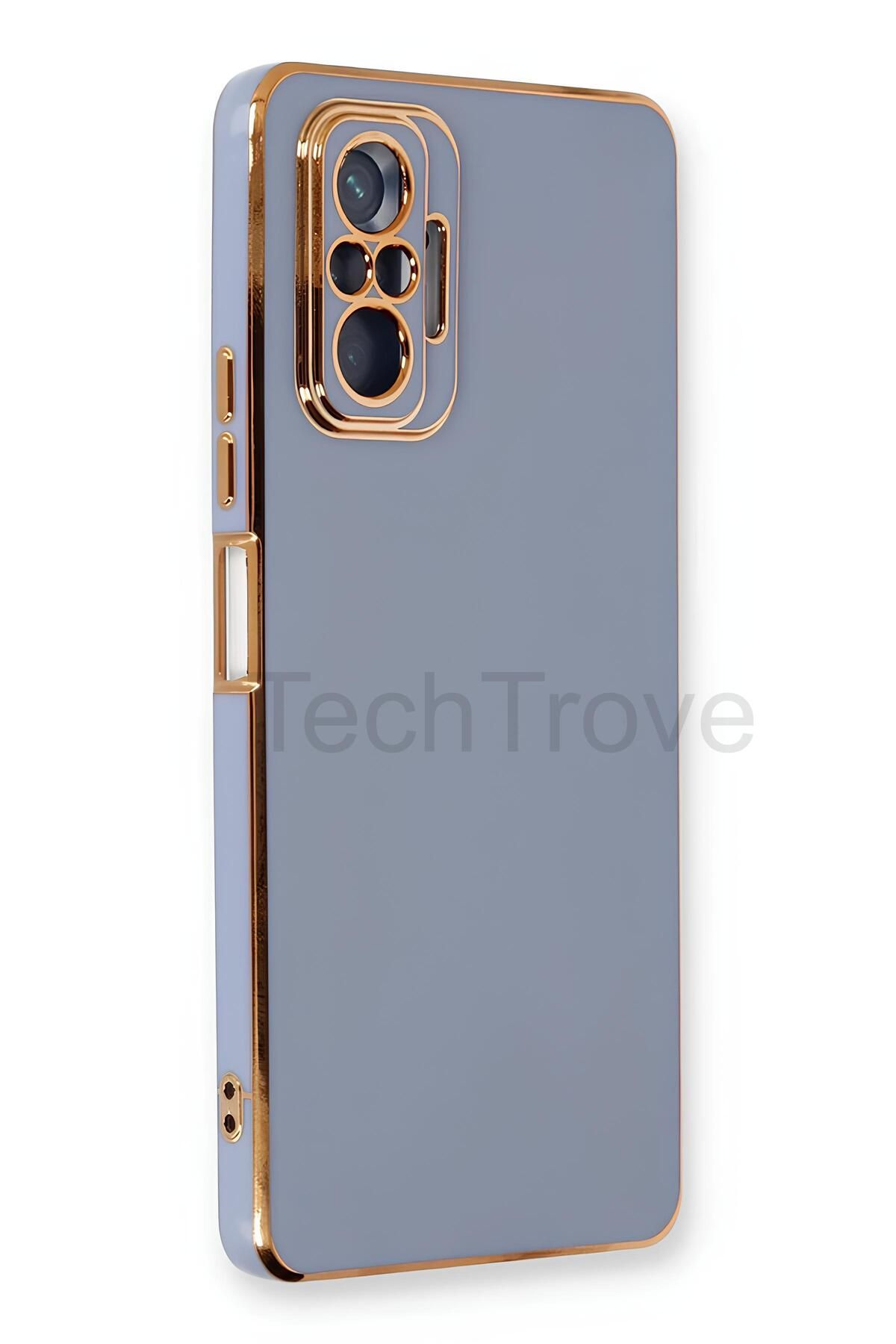 TechTrove Xiaomi Redmi Note 10 Pro Kılıf Parlak Tasrım Kamera Korumalı Ultra Yumuşak Esnek A+ Kalite Kapak