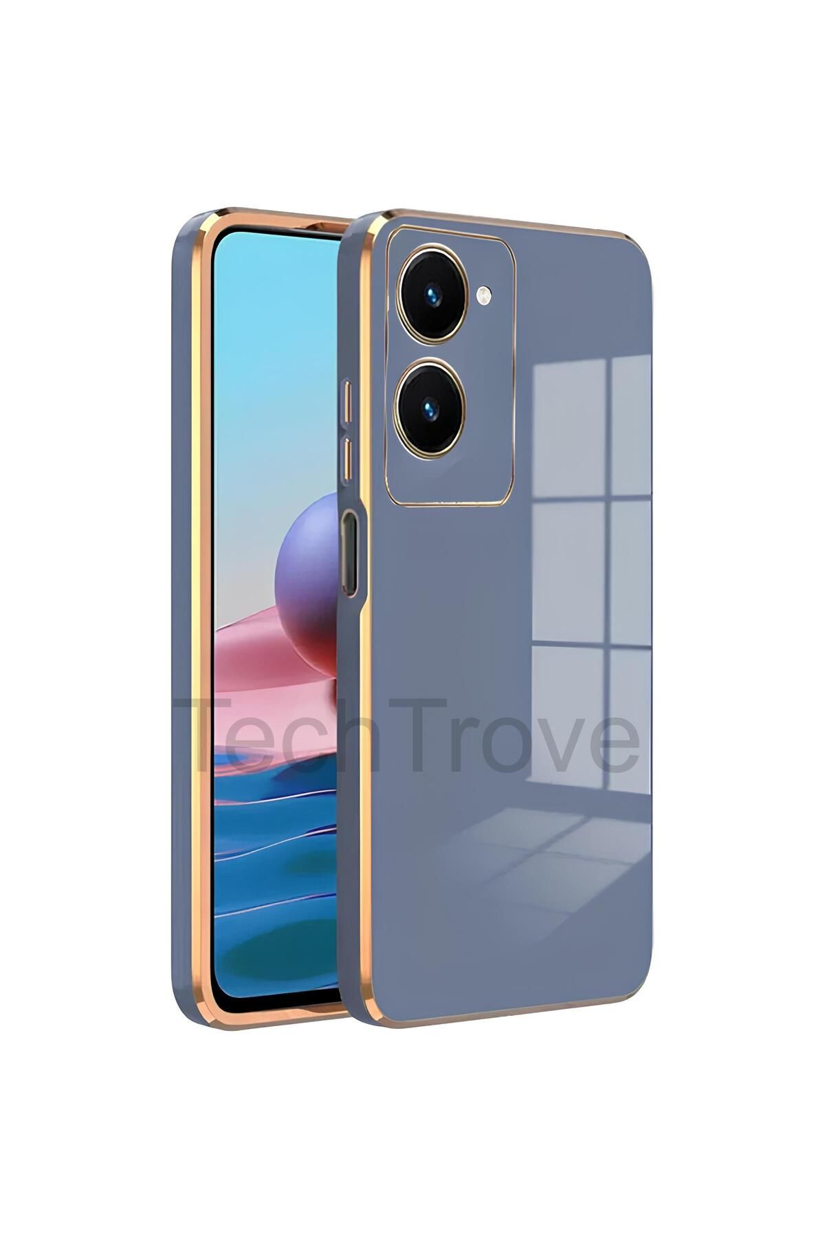 TechTrove Vivo Y18 Kılıf Parlak Tasrım Kamera Korumalı Ultra Yumuşak Esnek A+ Kalite Kapak