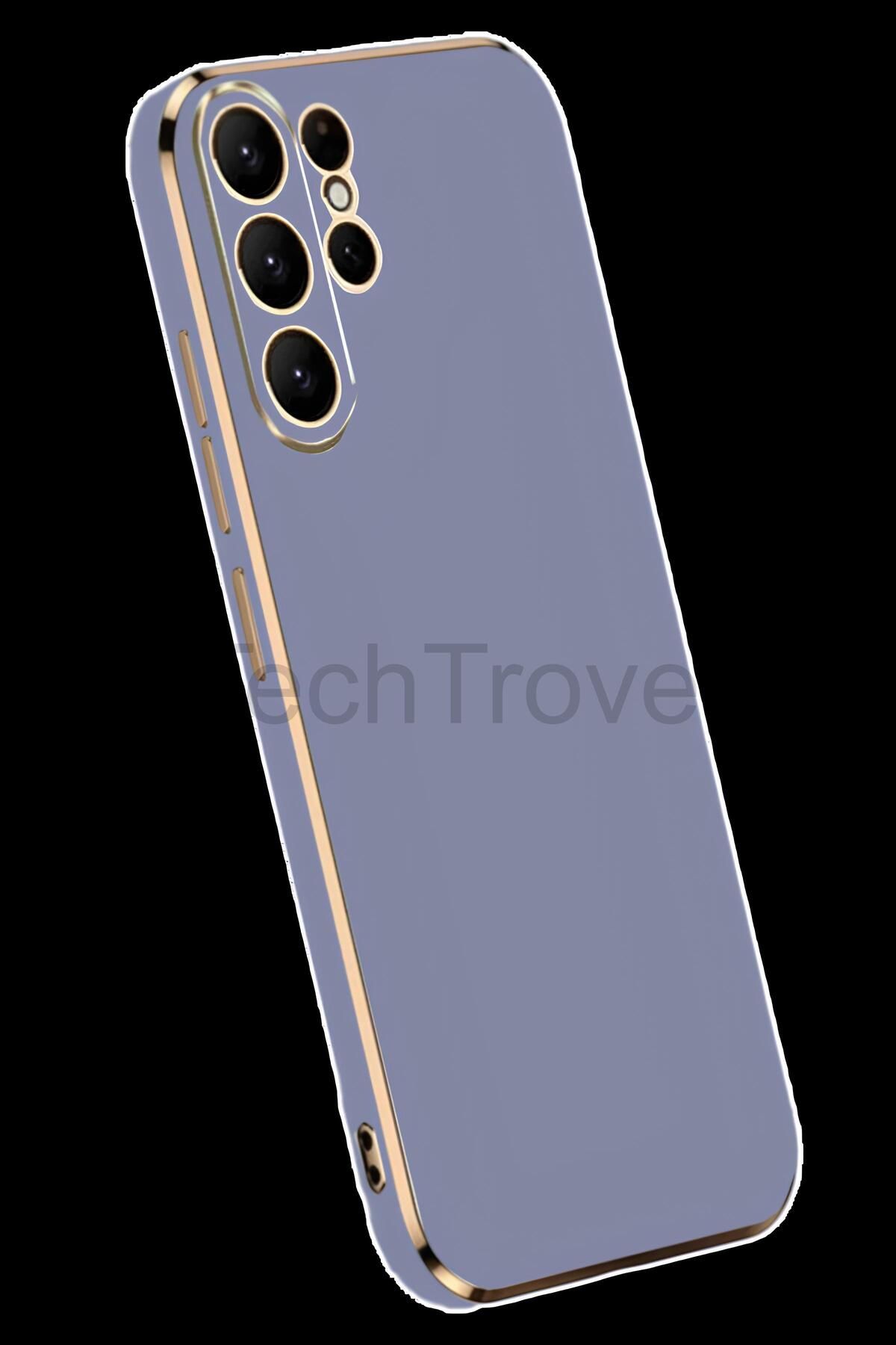 TechTrove Samsung Galaxy S24 Ultra Kılıf Parlak Tasrım Kamera Korumalı Ultra Yumuşak Esnek A+ Kalite Kapak