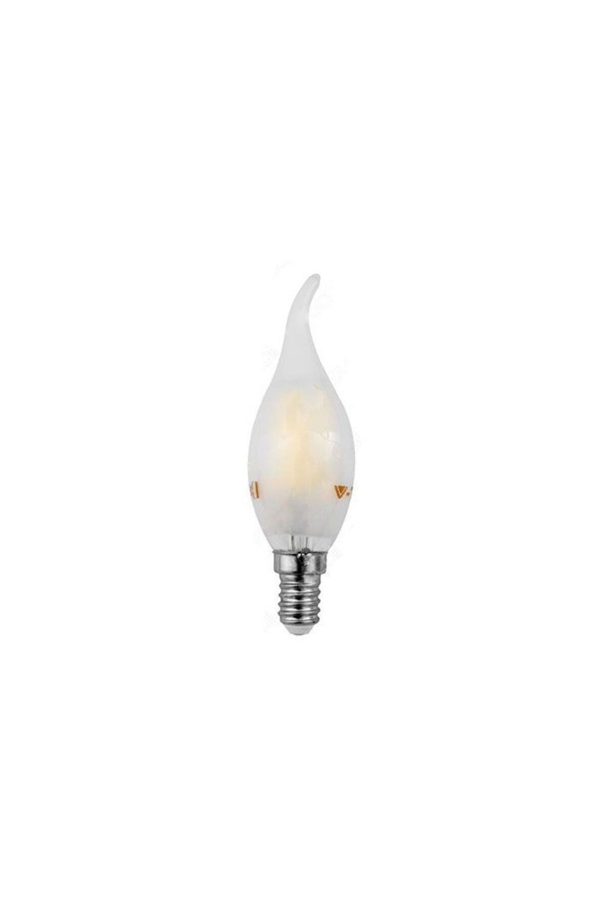OEM Bec E14 Cu Filament Led 4w 4000k Alb Neutru Sticla Mata V-tac - One Size
