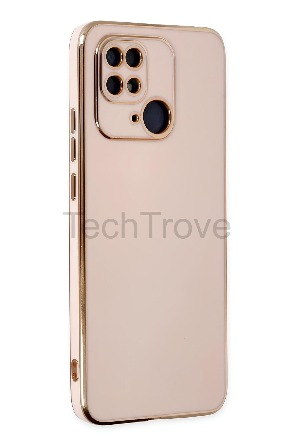 TechTrove Xiaomi Poco C40 Kılıf Parlak Tasrım Kamera Korumalı Ultra Yumuşak Esnek A+ Kalite Kapak