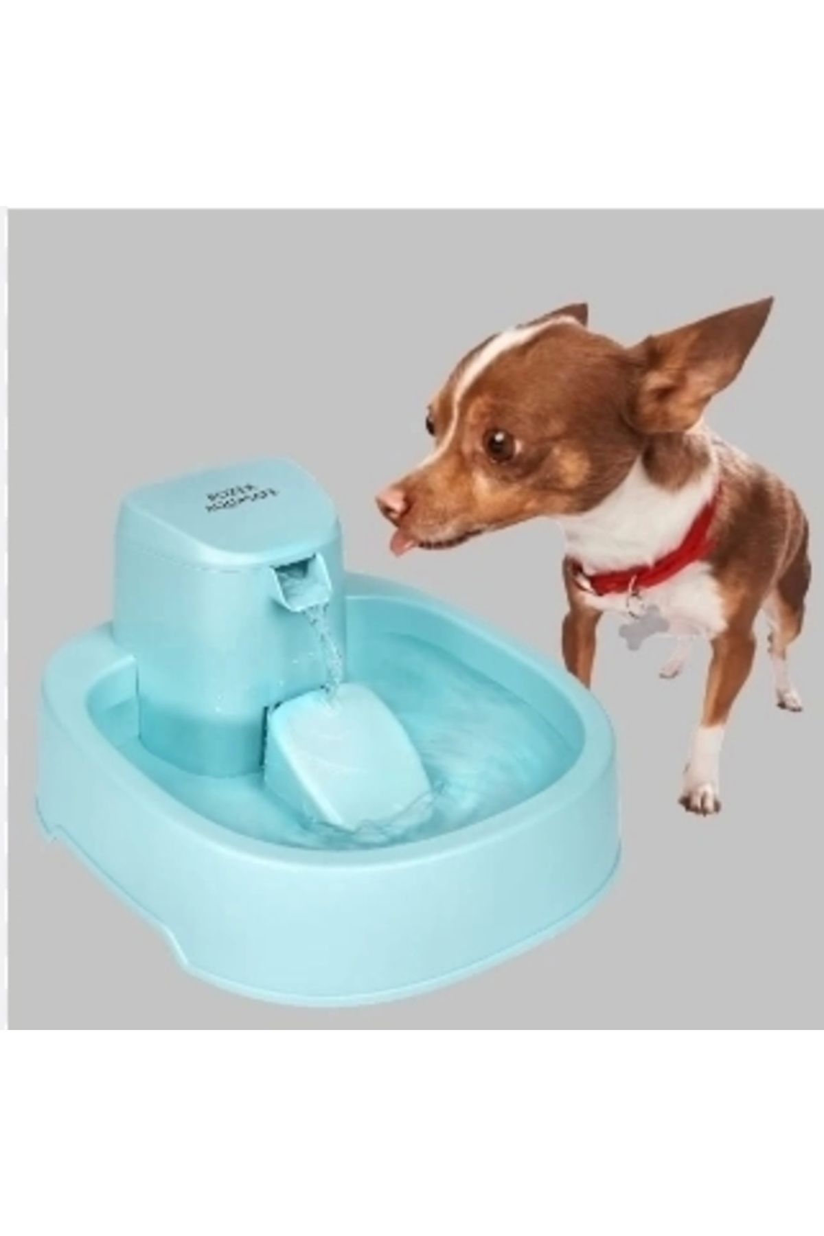 PRATİKOBA Rozer Aqusafe Otomatik Kedi Köpek Su Pınarı Su Çeşmesi Ultra Sessiz 2,5 Lt Su Şelalesi Kedi Pınarı X