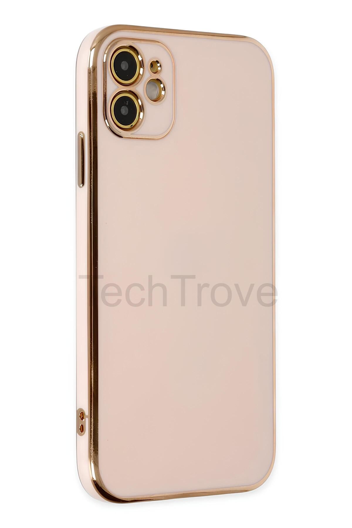 TechTrove iPhone 12 Kılıf Parlak Tasrım Kamera Korumalı Ultra Yumuşak Esnek A+ Kalite Kapak