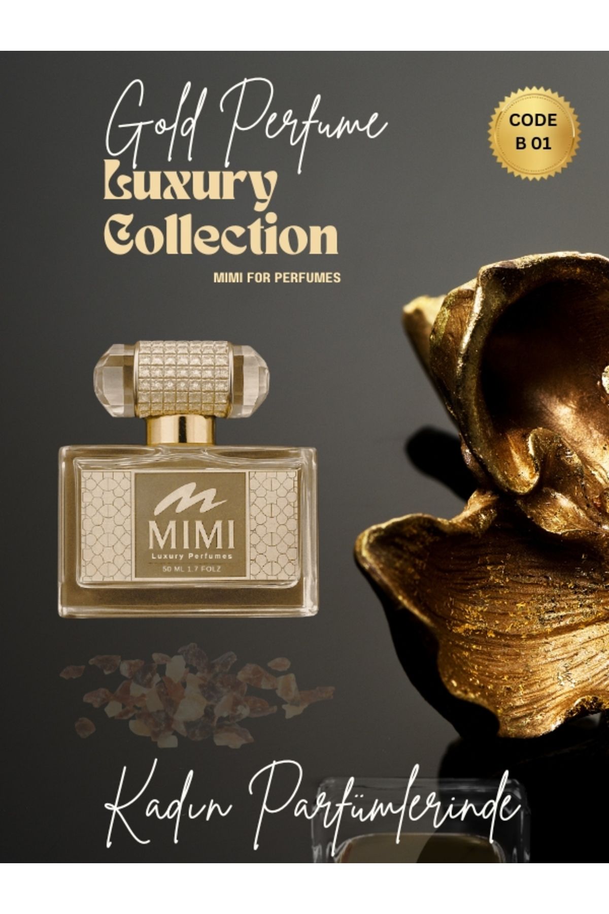 MİMİ Luxury Wear Kadın Parfüm 50 ml Selective Kod 01 fruity