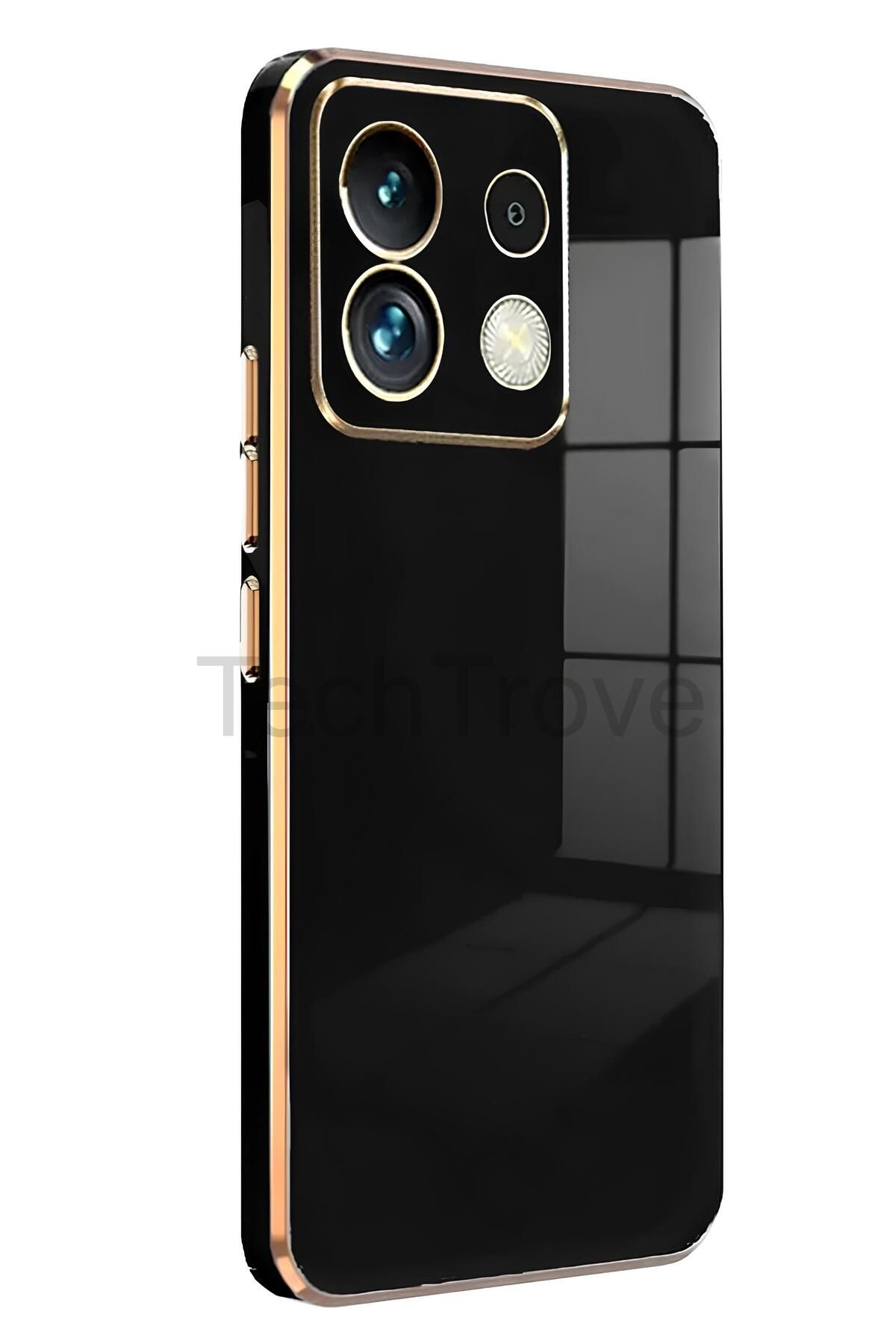 TechTrove Xiaomi Redmi Note 13 Pro 5G Kılıf Parlak Tasrım Kamera Korumalı Ultra Yumuşak Esnek A+ Kalite Kapak