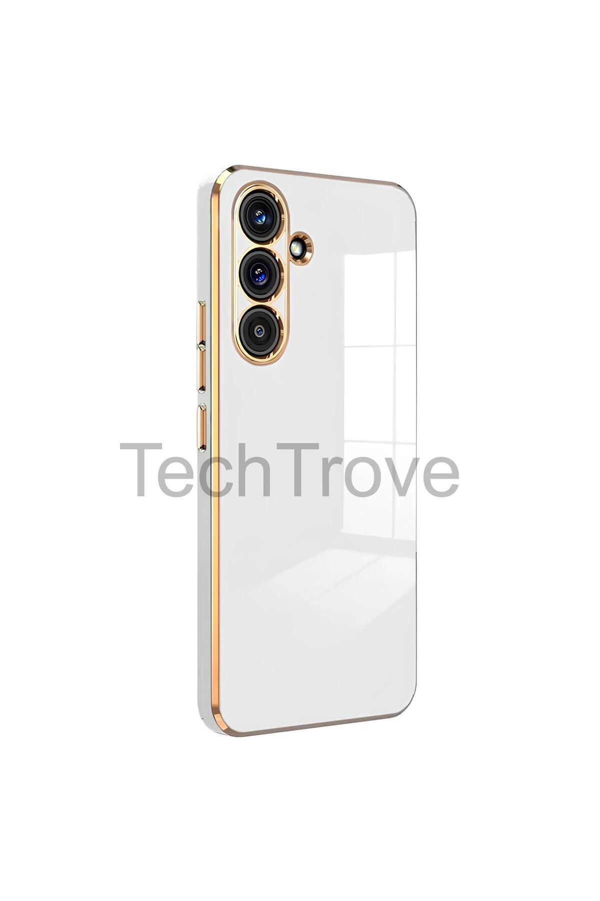 TechTrove Samsung Galaxy S24 FE Kılıf Parlak Tasrım Kamera Korumalı Ultra Yumuşak Esnek A+ Kalite Kapak